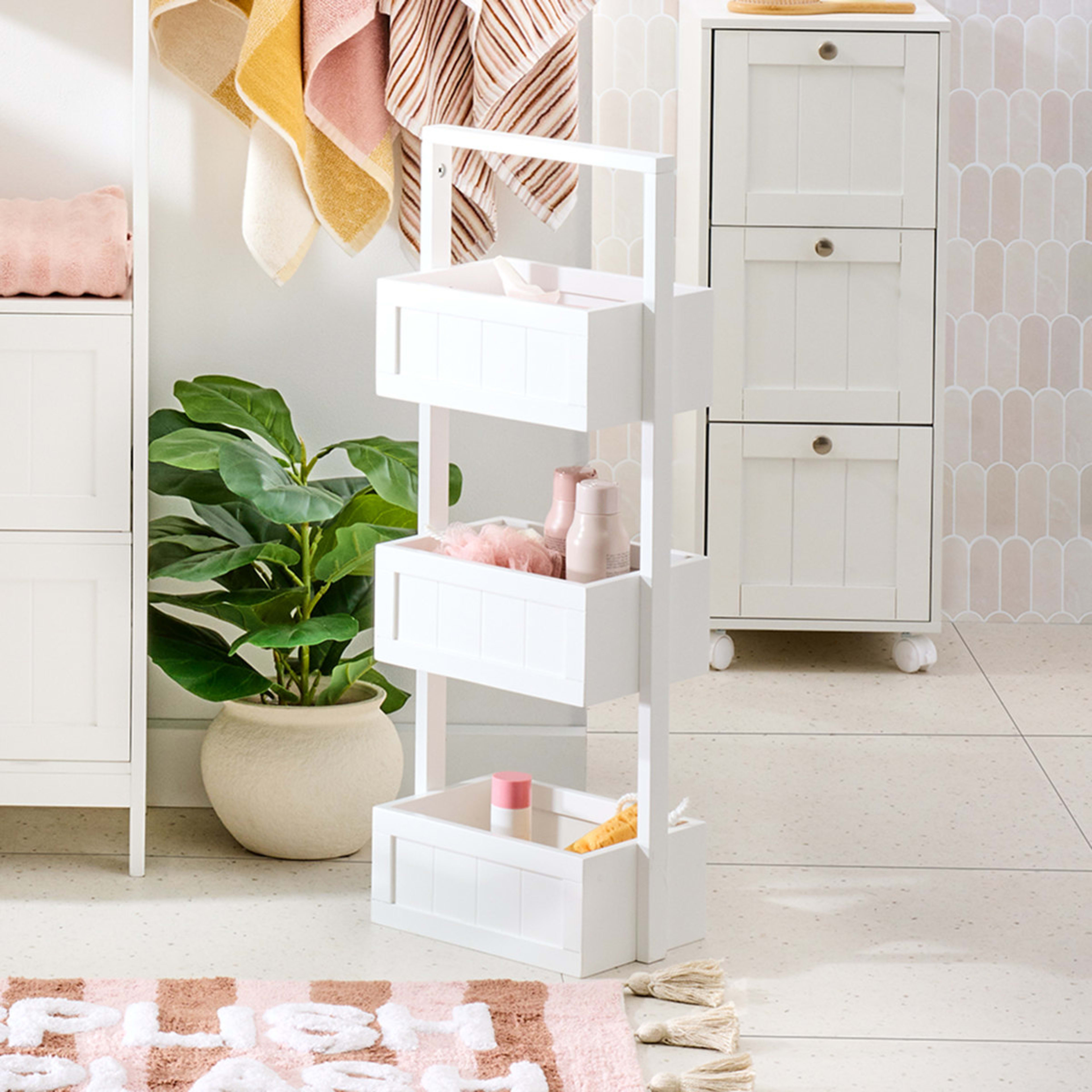 Panelled Floor Caddy Kmart NZ