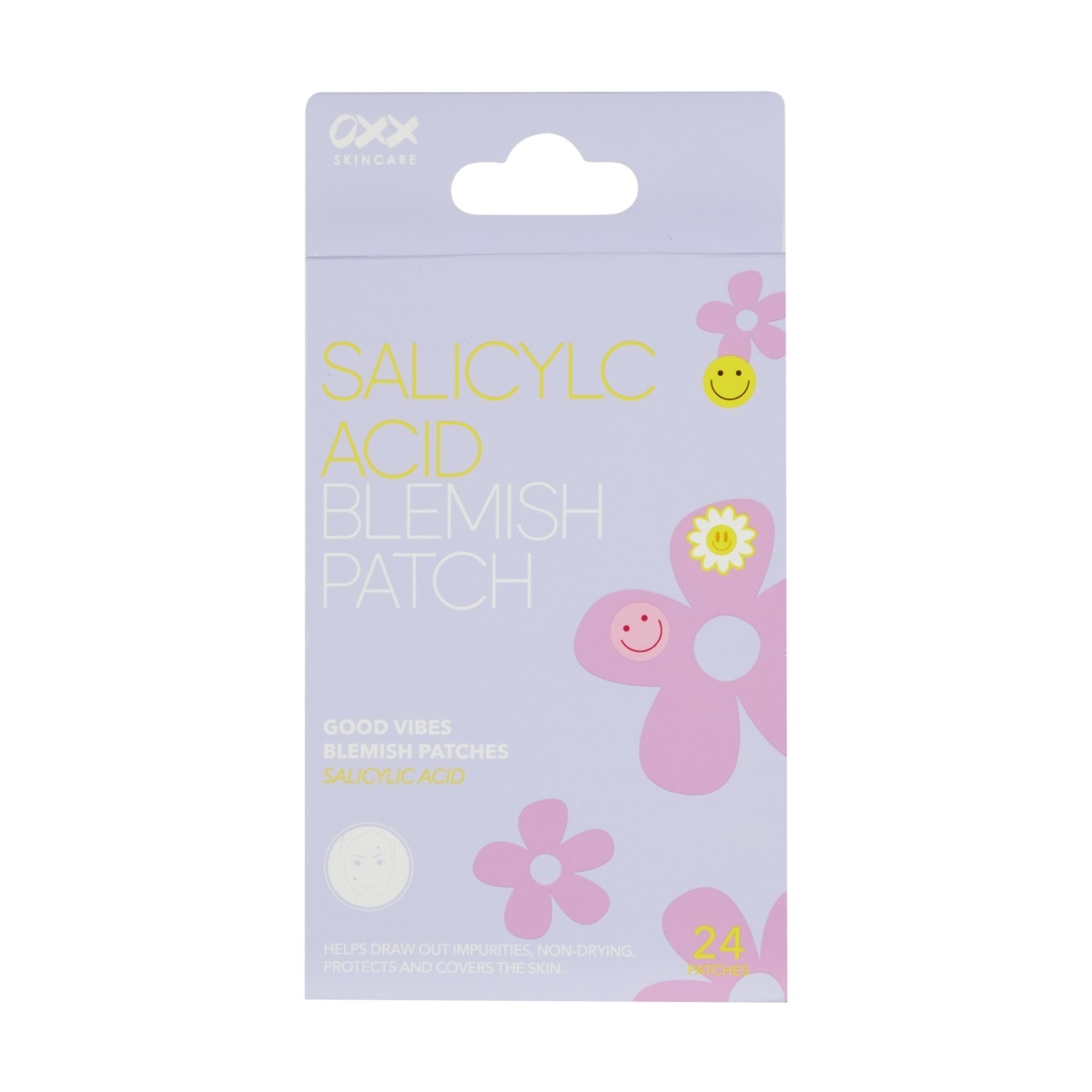 1 OXX Skincare 24 Piece Good Vibes Blemish Patches - Salicylic Acid