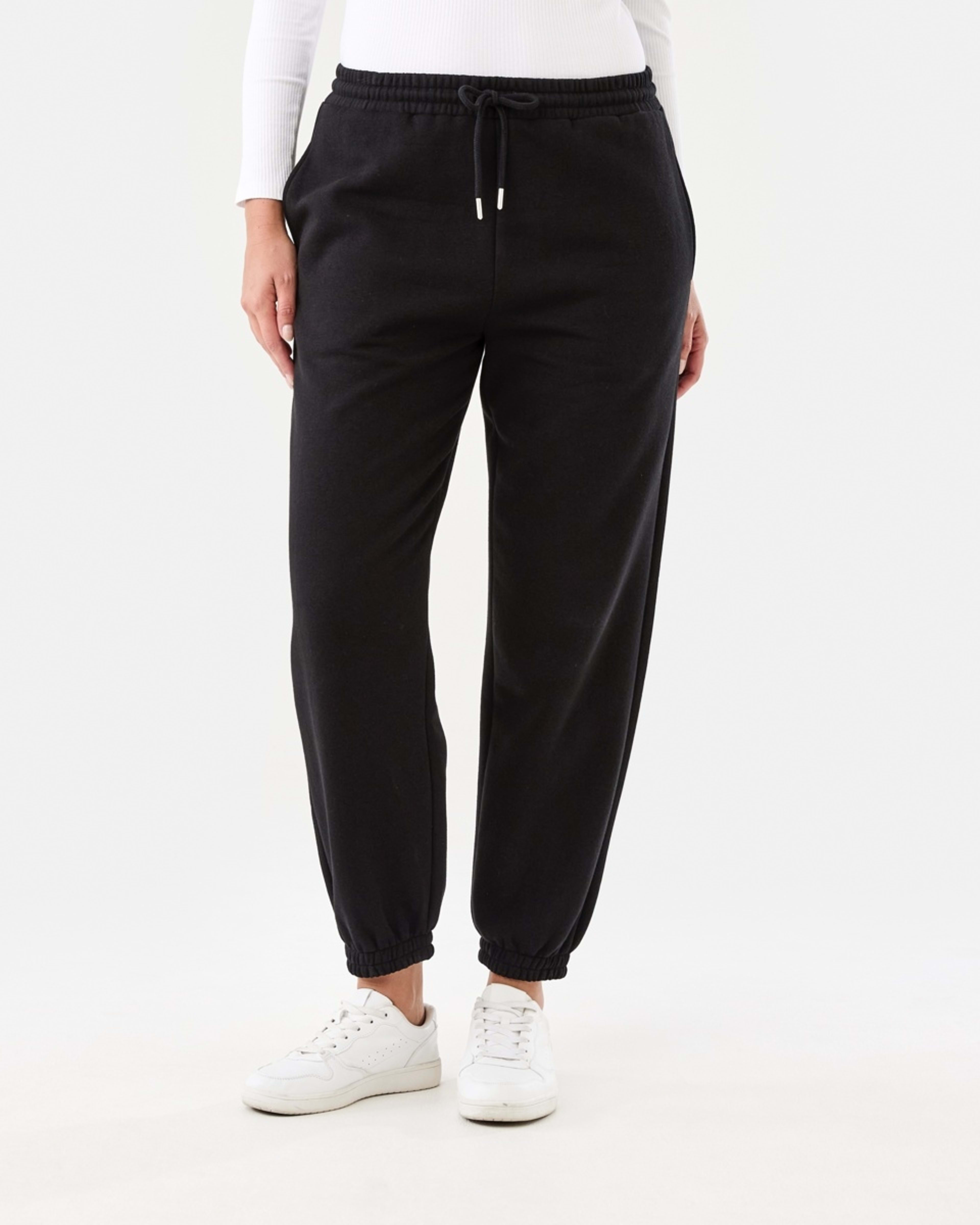 1 Tracksuit Cuff Joggers Black