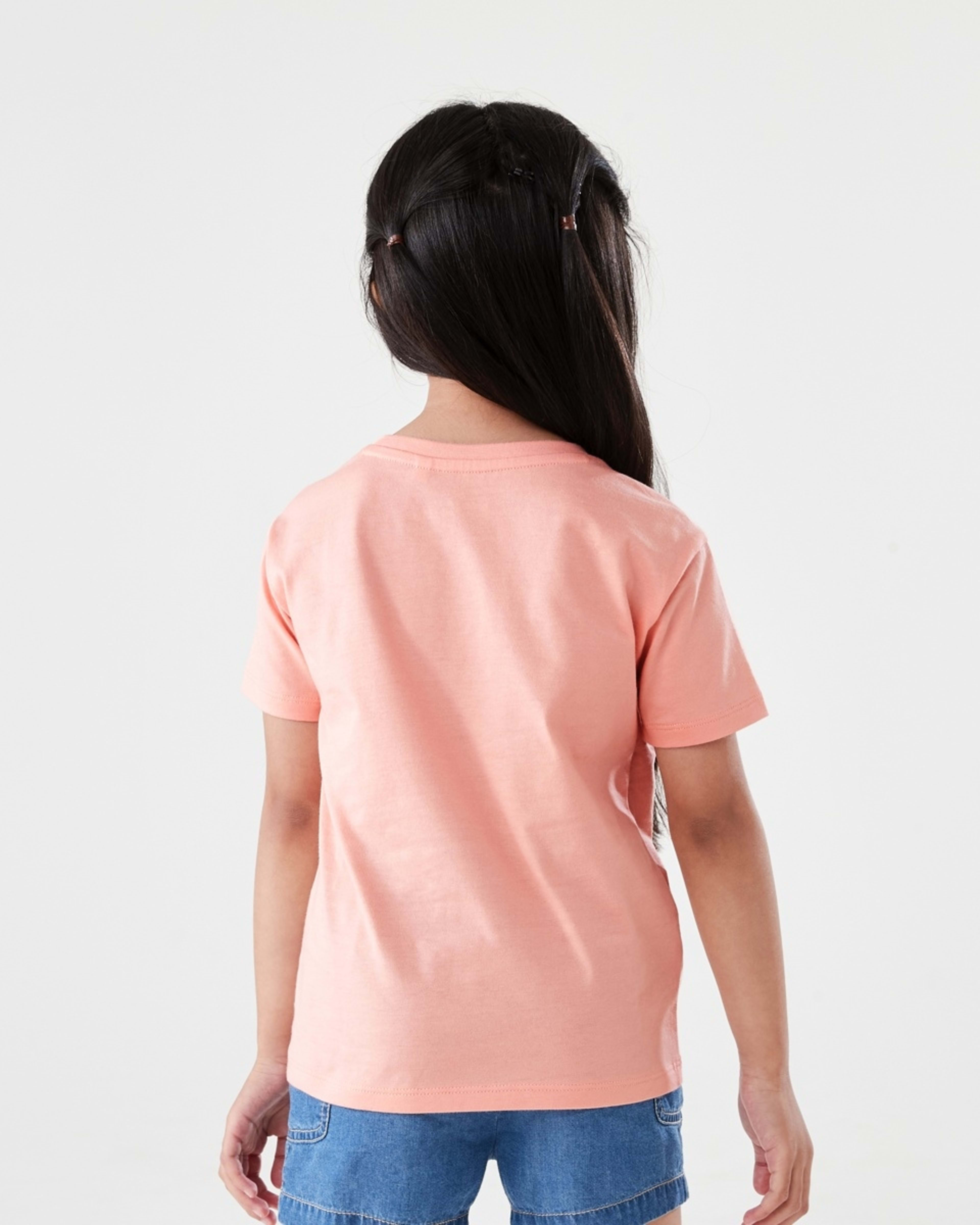 2 Printed T-shirt BLOOMING HOPE APRICOT BLUSH, 2 of 6
