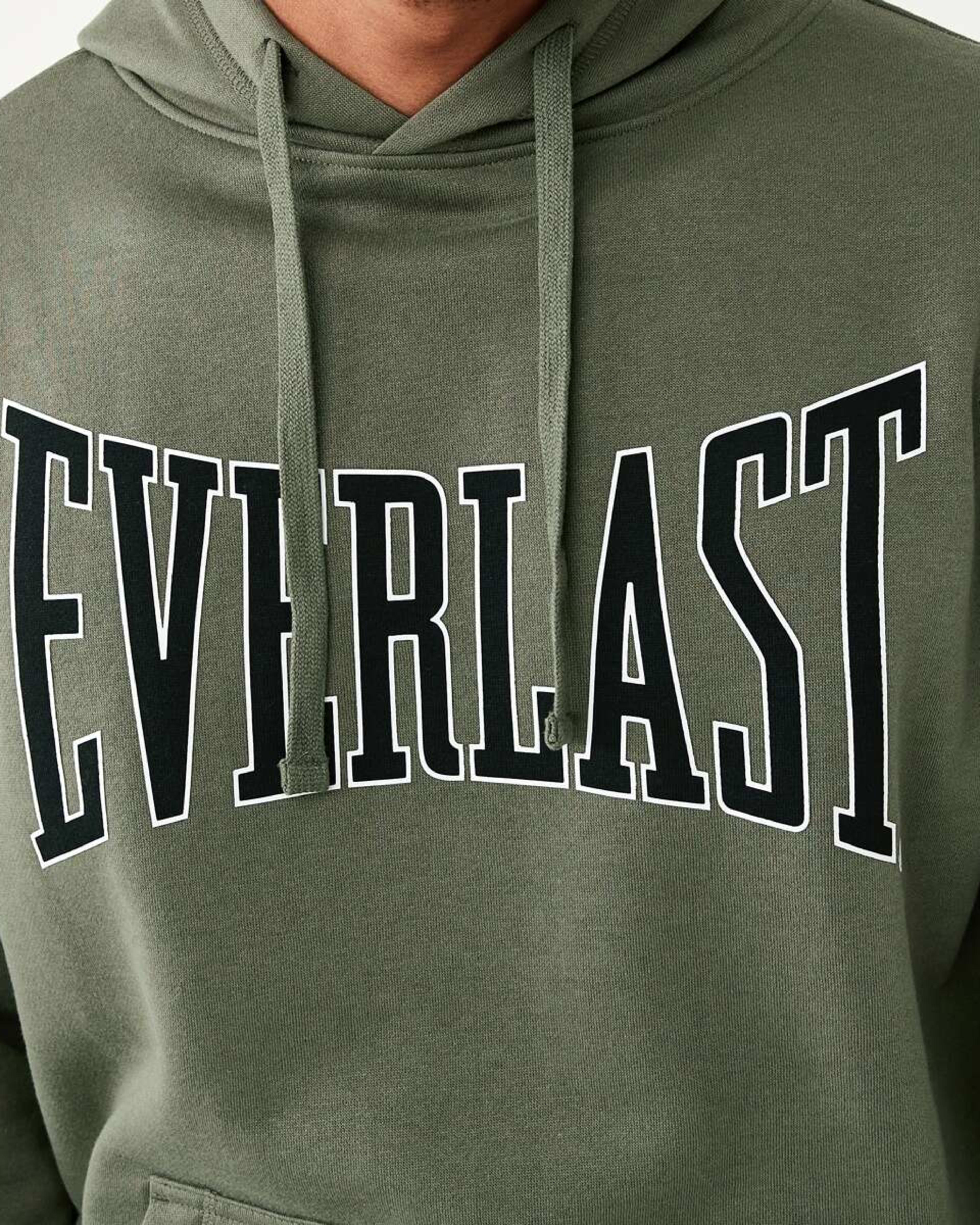 5 Everlast Mens Classic Sport Hoodie EVER CLASSIC KHAKI, 5 of 7
