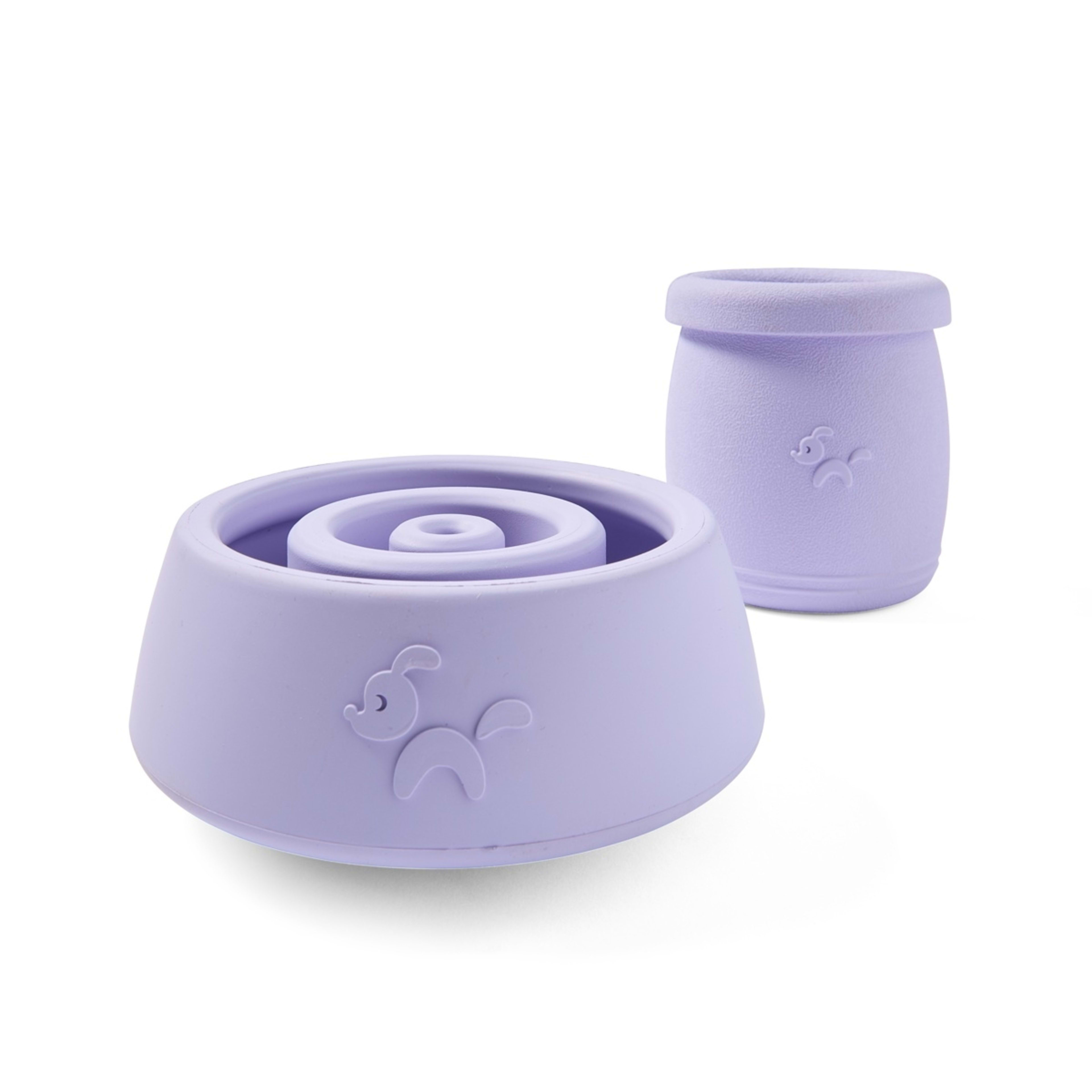 2 2 Pack Pet Rubber Treat Chew - Lilac, 2 of 9
