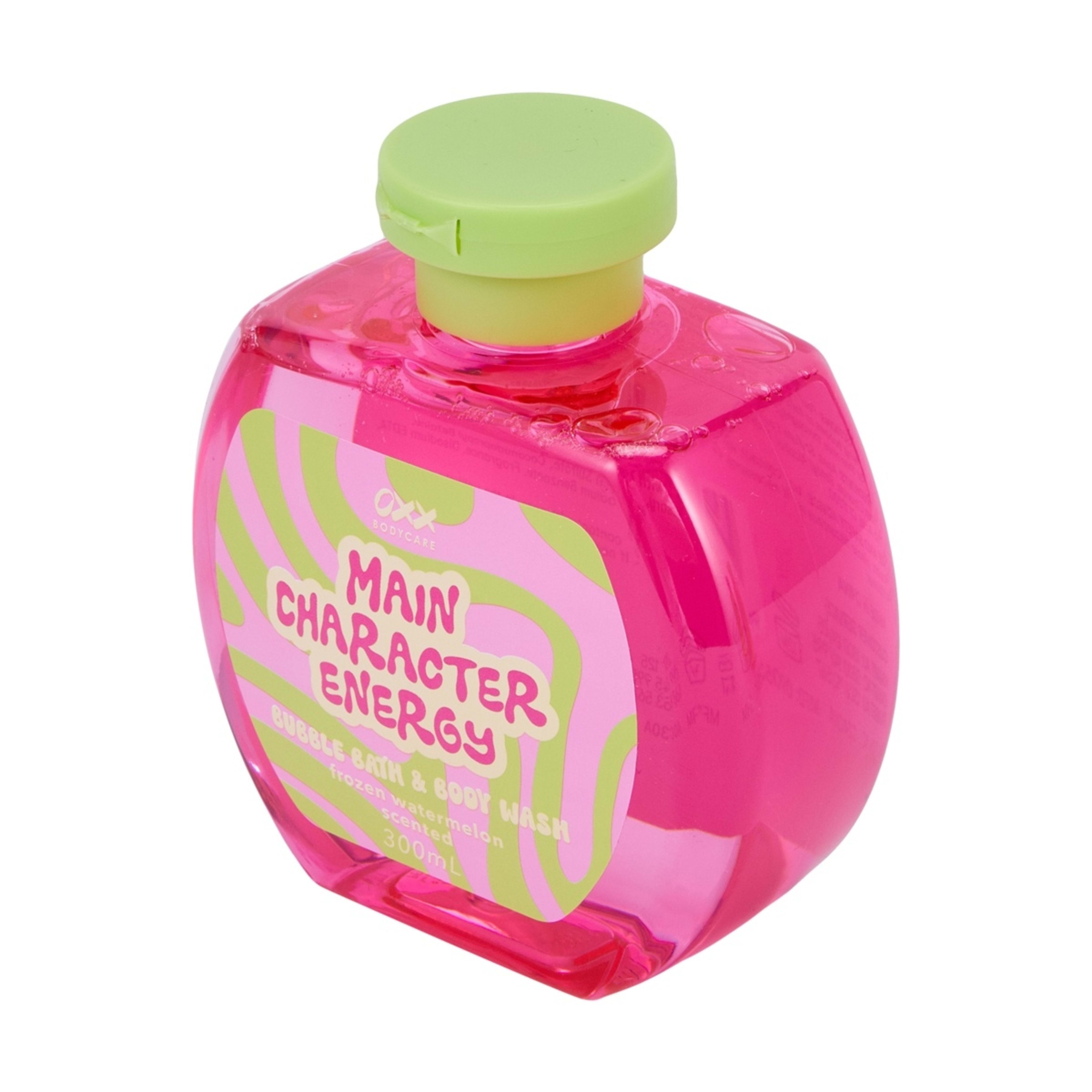 2 OXX Bodycare Main Character Energy Bubble Bath & Body Wash 300ml - Frozen Watermelon Scented, 2 of 5