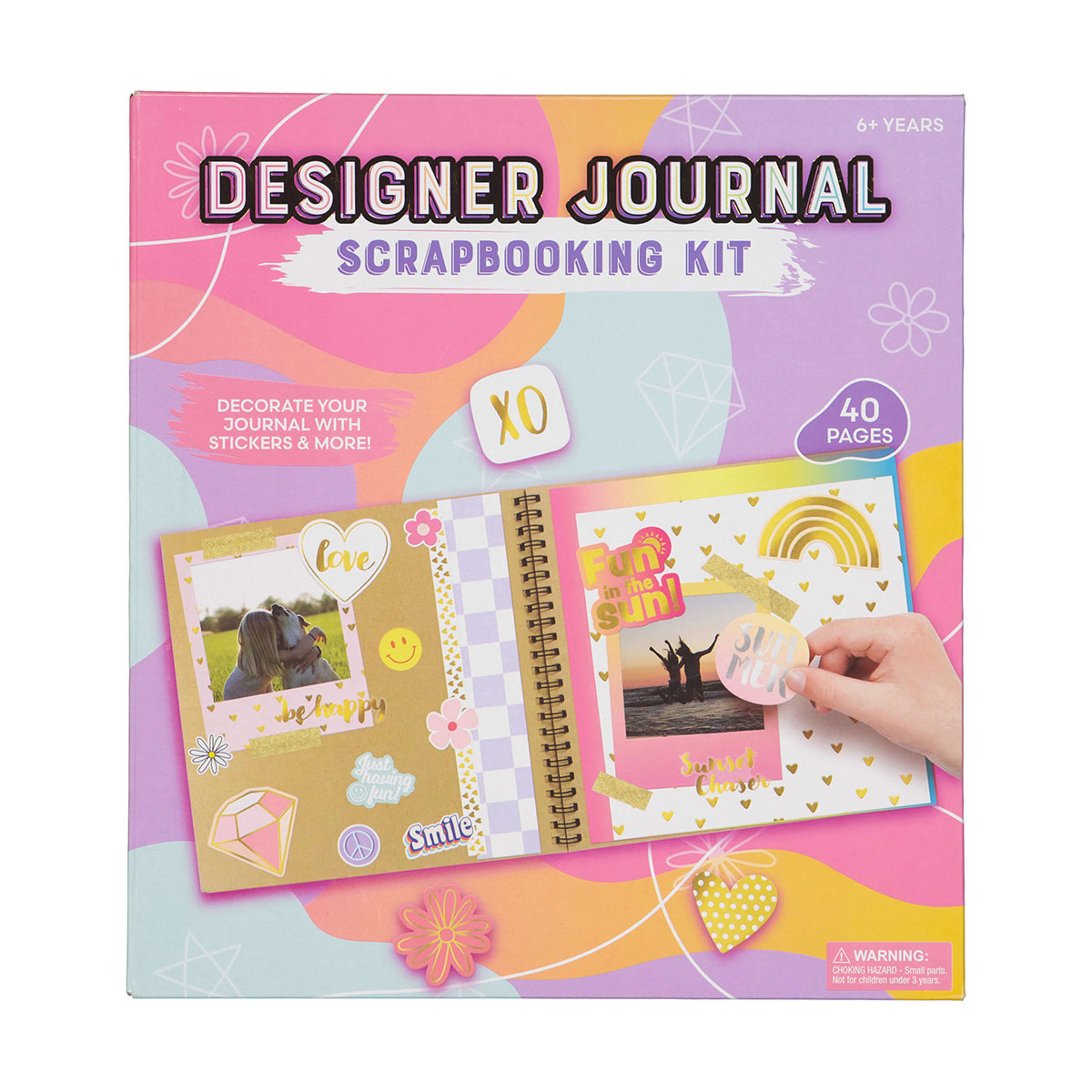 Designer Journal Scrapbooking Kit - Kmart