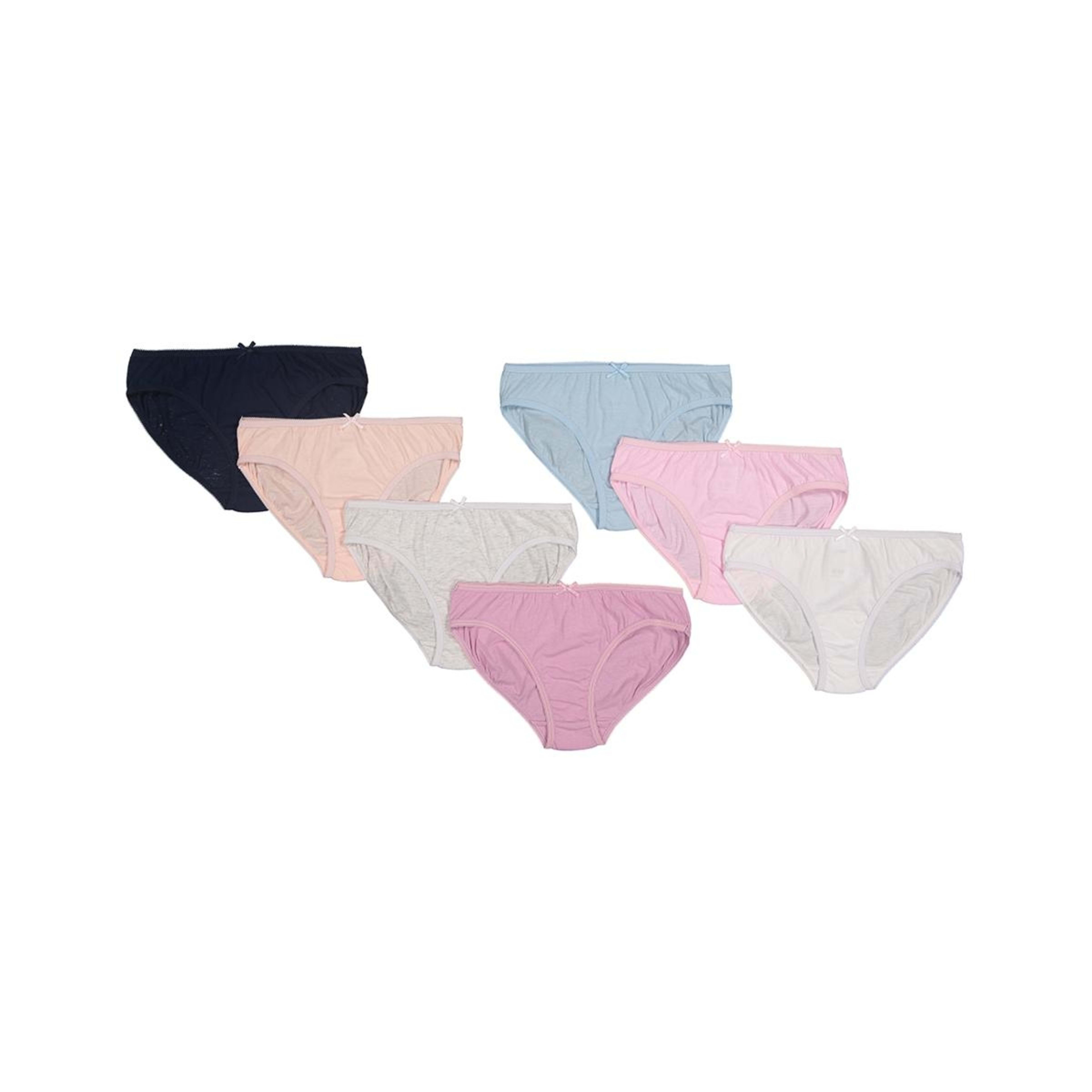 1 7 Pack Briefs Crystal Pink, 1 of 10