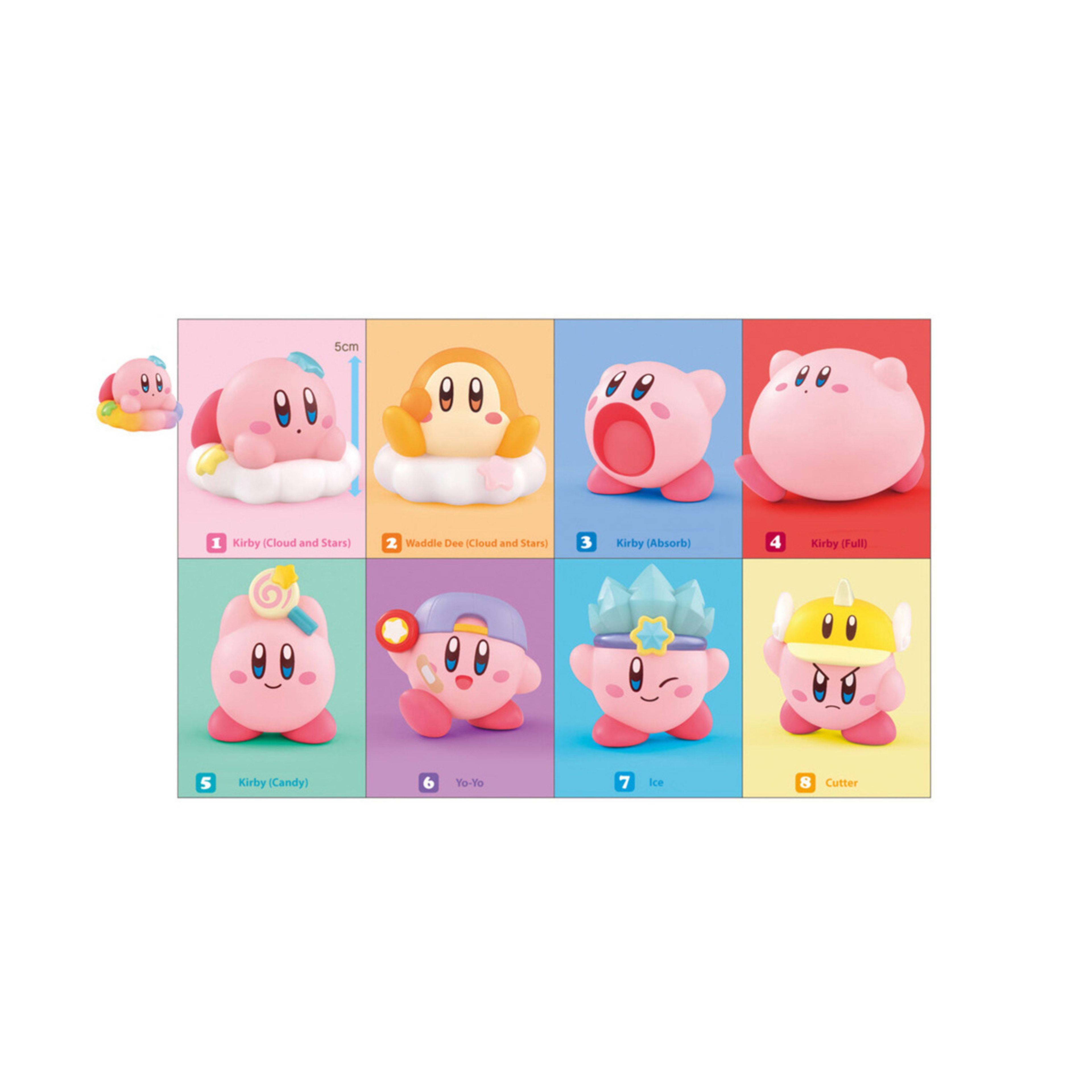 2 Bandai Shokugan Kirby Friends 2 Figure - Assorted, 2 of 4