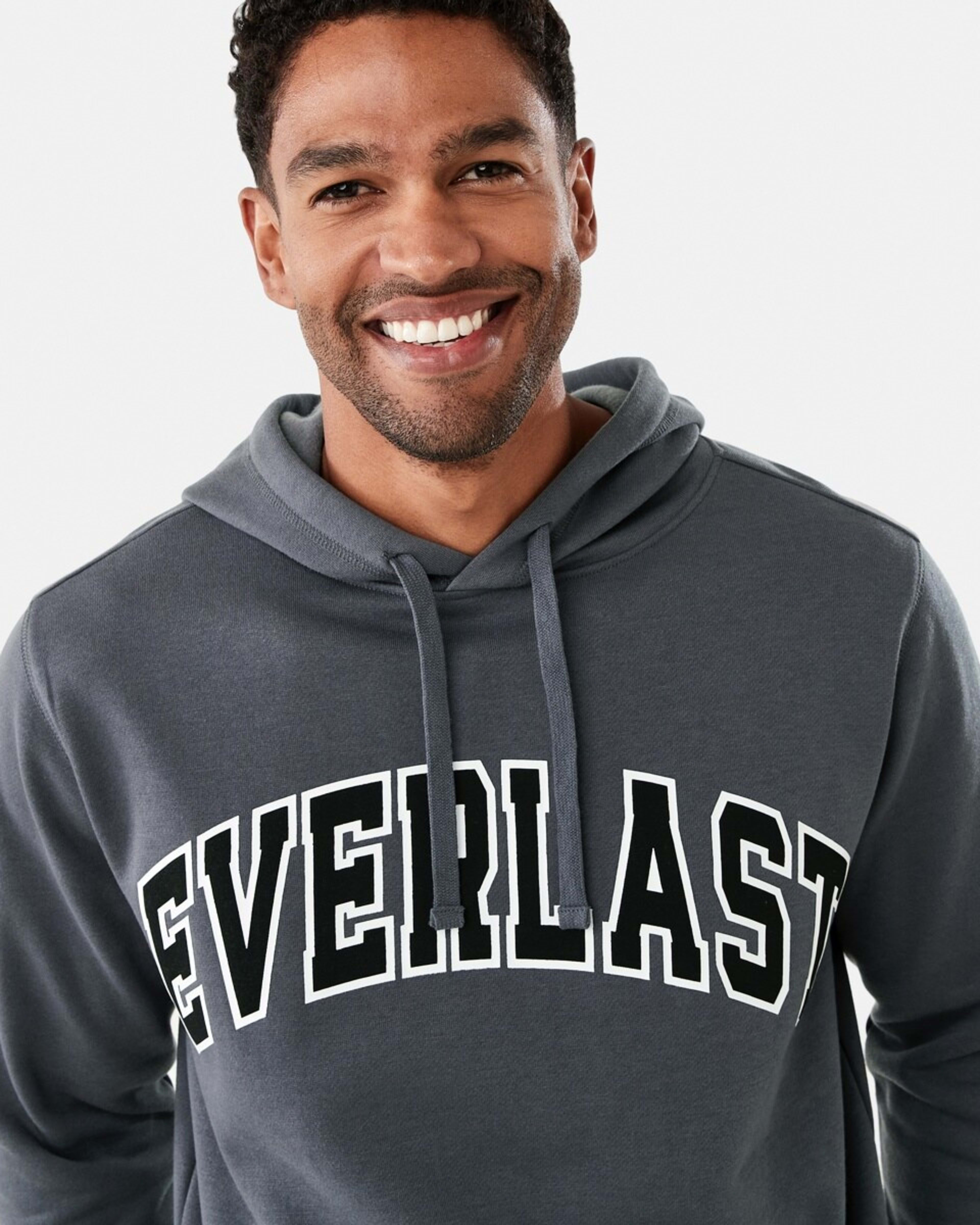4 Everlast Mens Classic Sport Hoodie EVER CLASSIC ASH GREY, 4 of 7