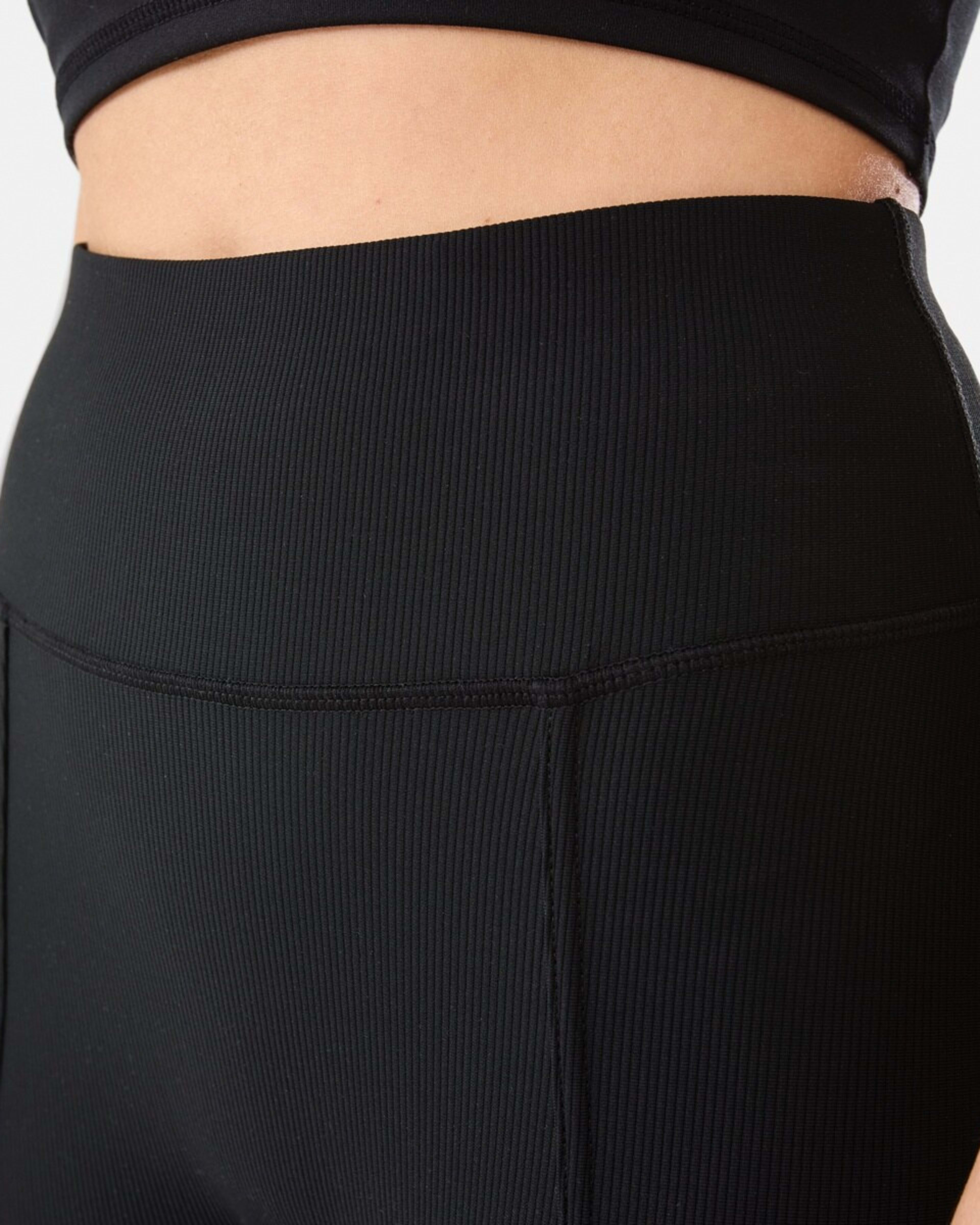 5 Active Womens Studio Flare Leggings BLACK, 5 of 7