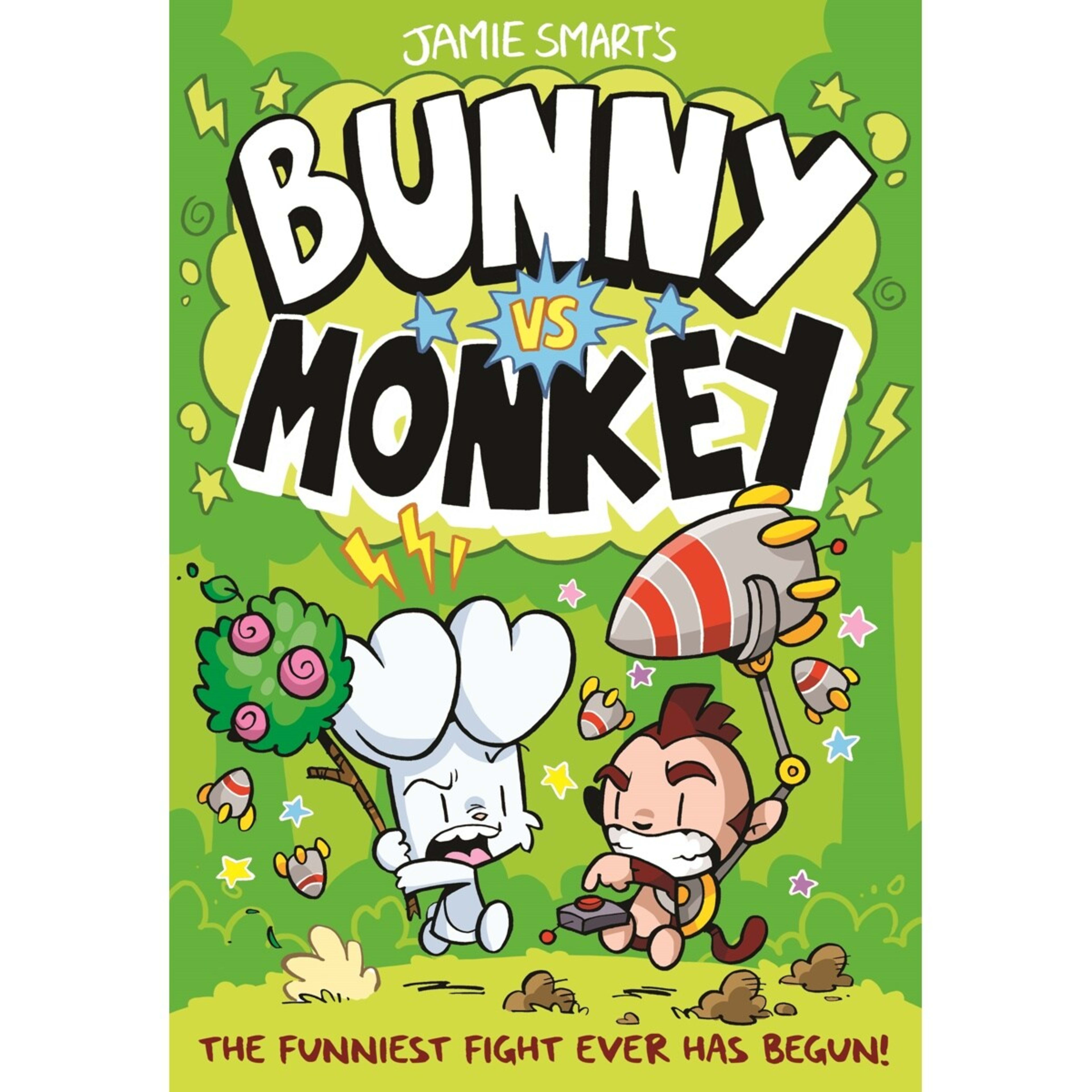 1 Bunny vs. Monkey by Jamie Smart - Book, 1 of 3