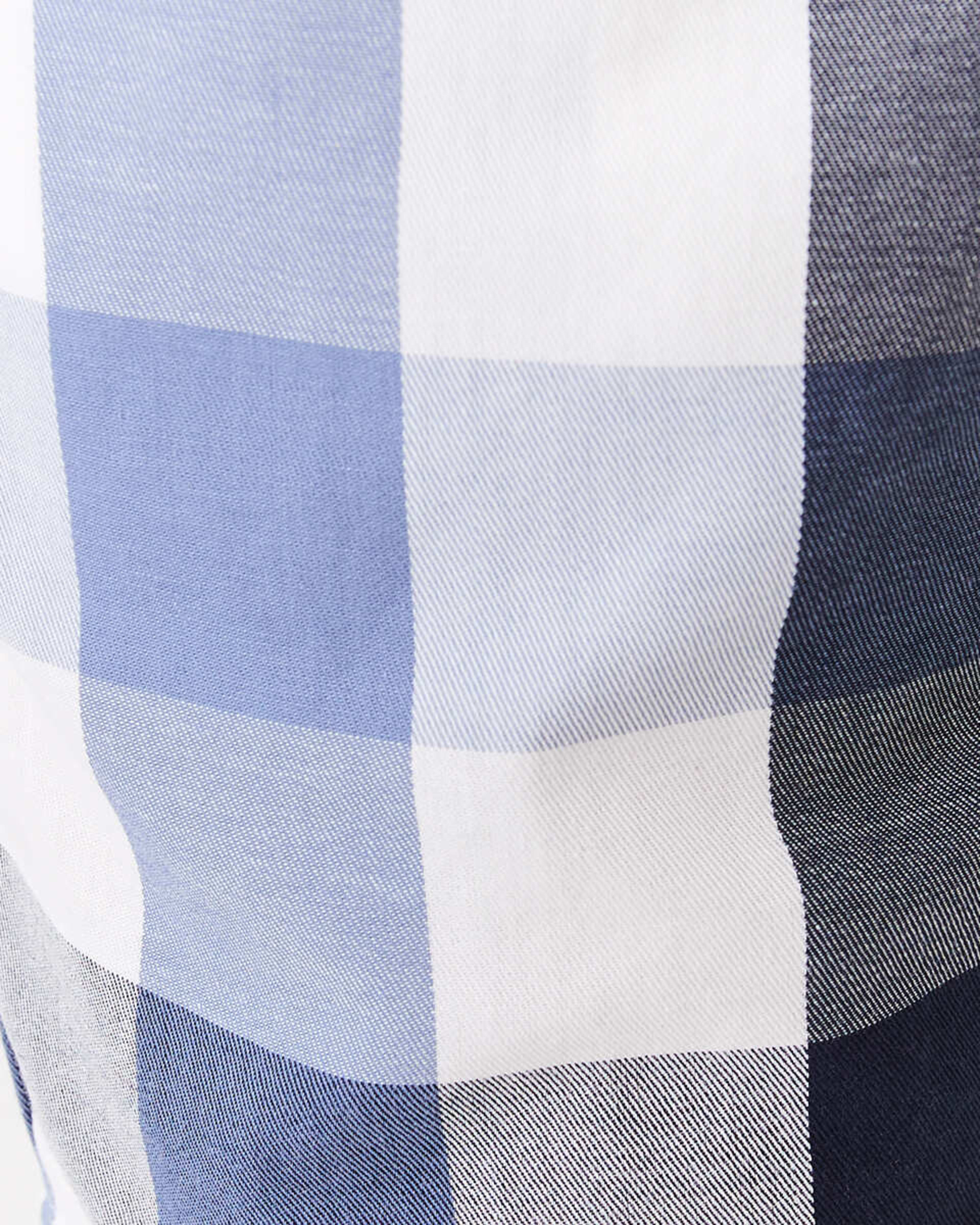 7 Short Sleeve Knit Woven Pyjama Set Sailorchek, 7 of 9