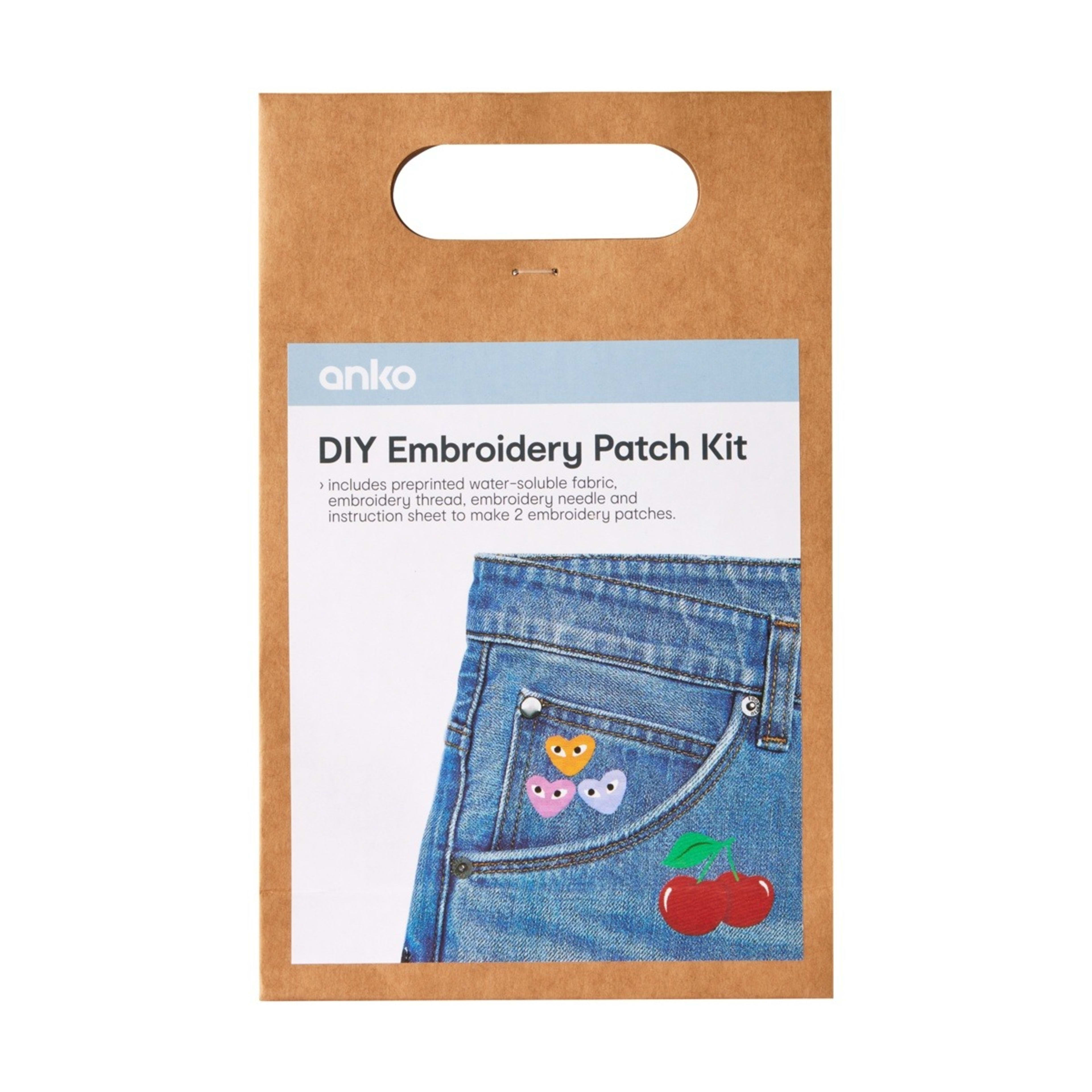 1 DIY Embroidery Patch Kit, 1 of 7