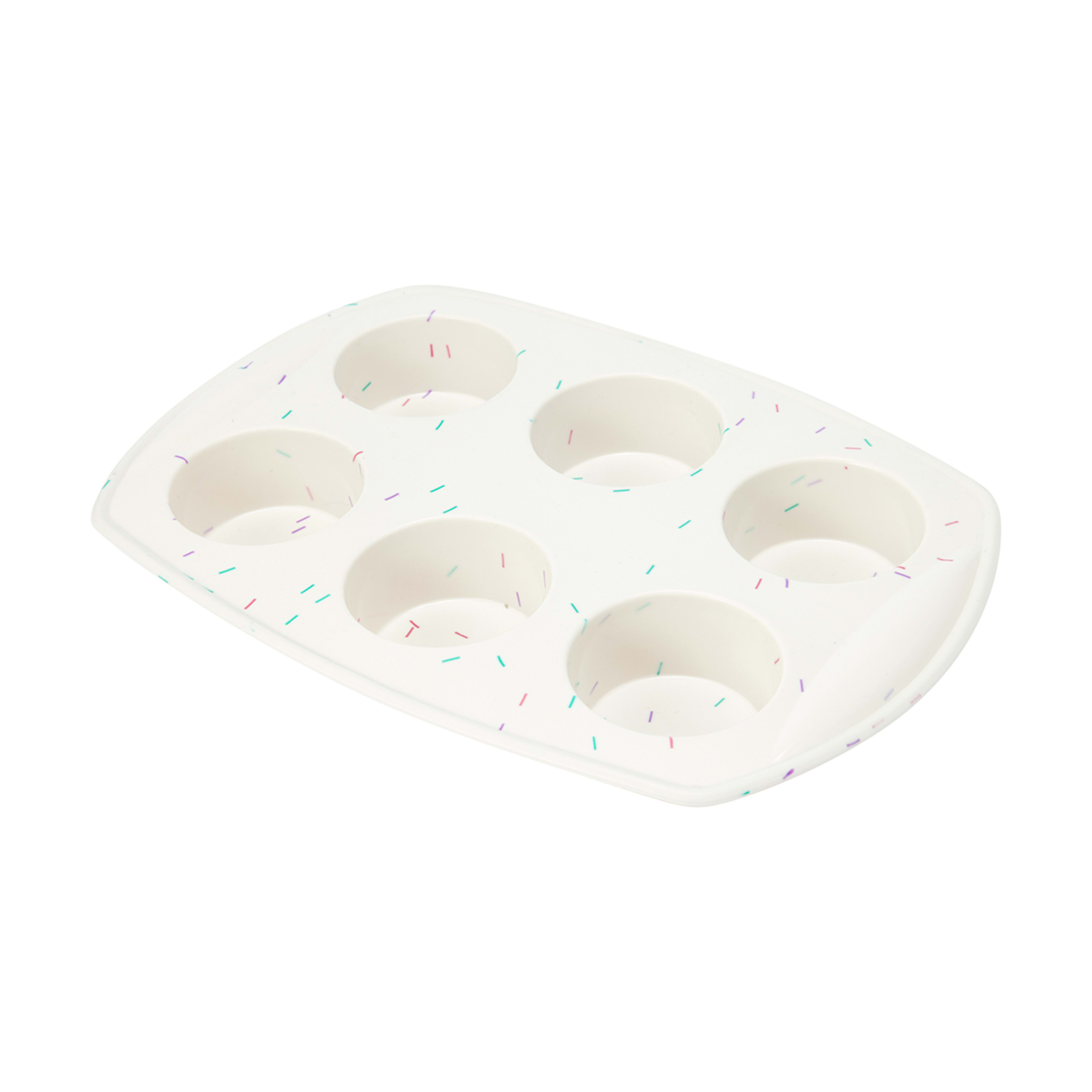 6 Cup Silicone Muffin Pan Kmart