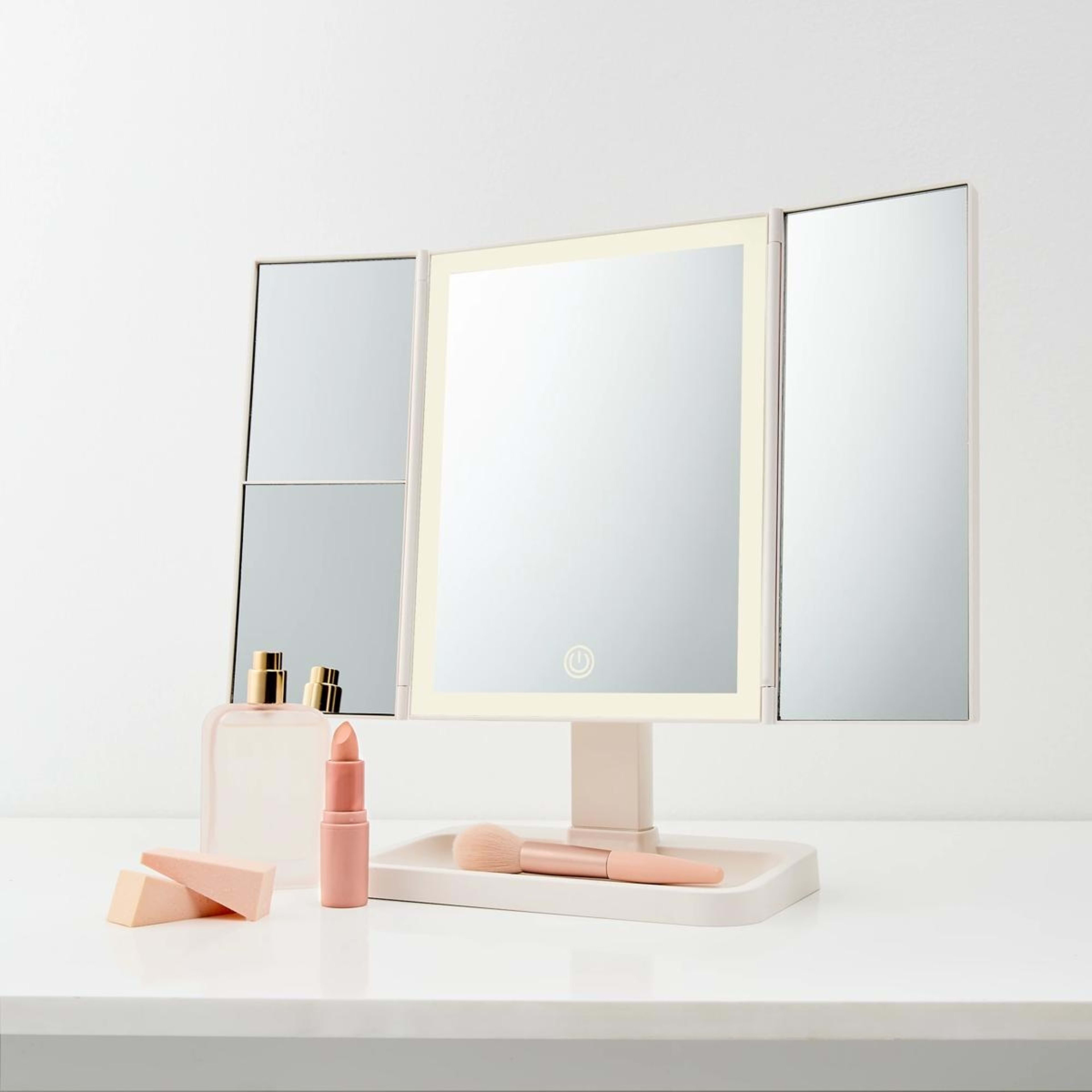 3 Trifold LED Mirror, 3 of 10