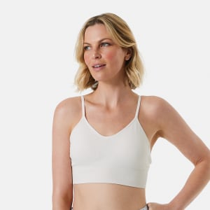 Active Womens Low Impact Youth Seamfree Strappy Crop Top - Kmart