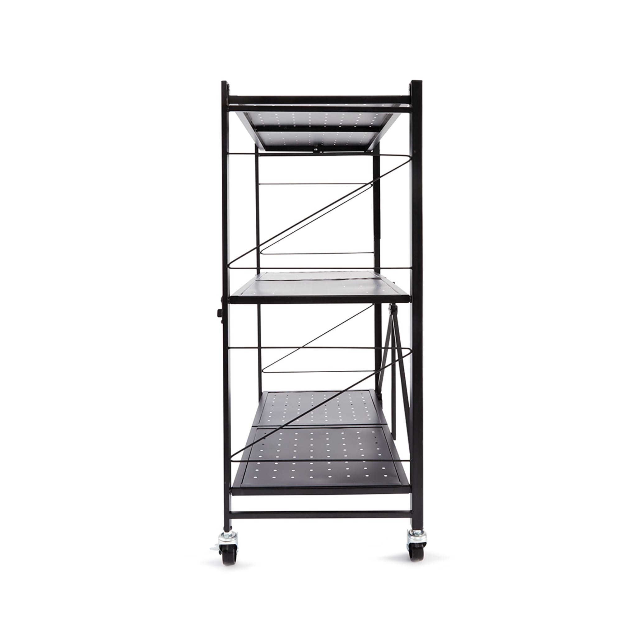 3 Tier Foldable Metal Shelf Kmart