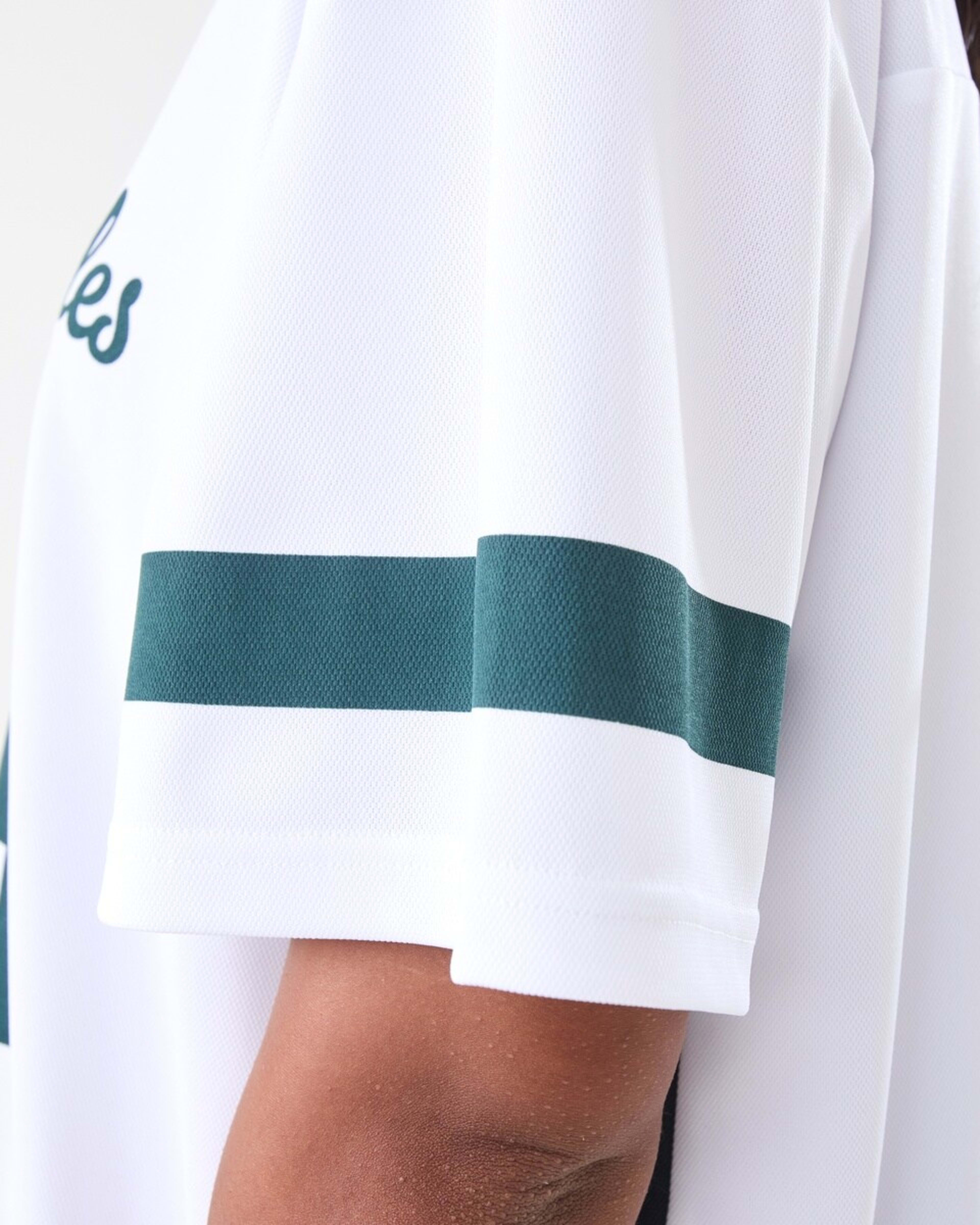 7 Short Sleeve Oversized Varsity Top La 94, 7 of 8