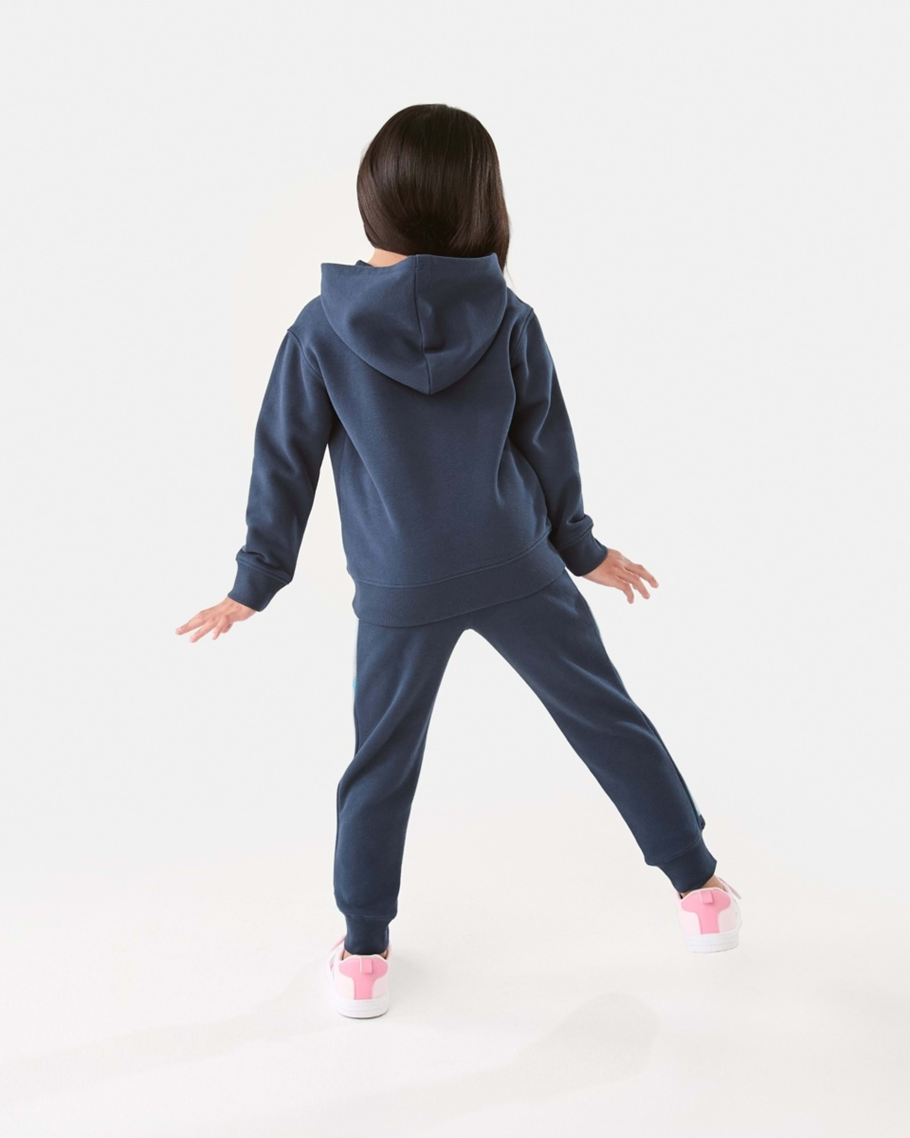 6 Hoodie Floral Heart Garden Dress Blue, 6 of 8