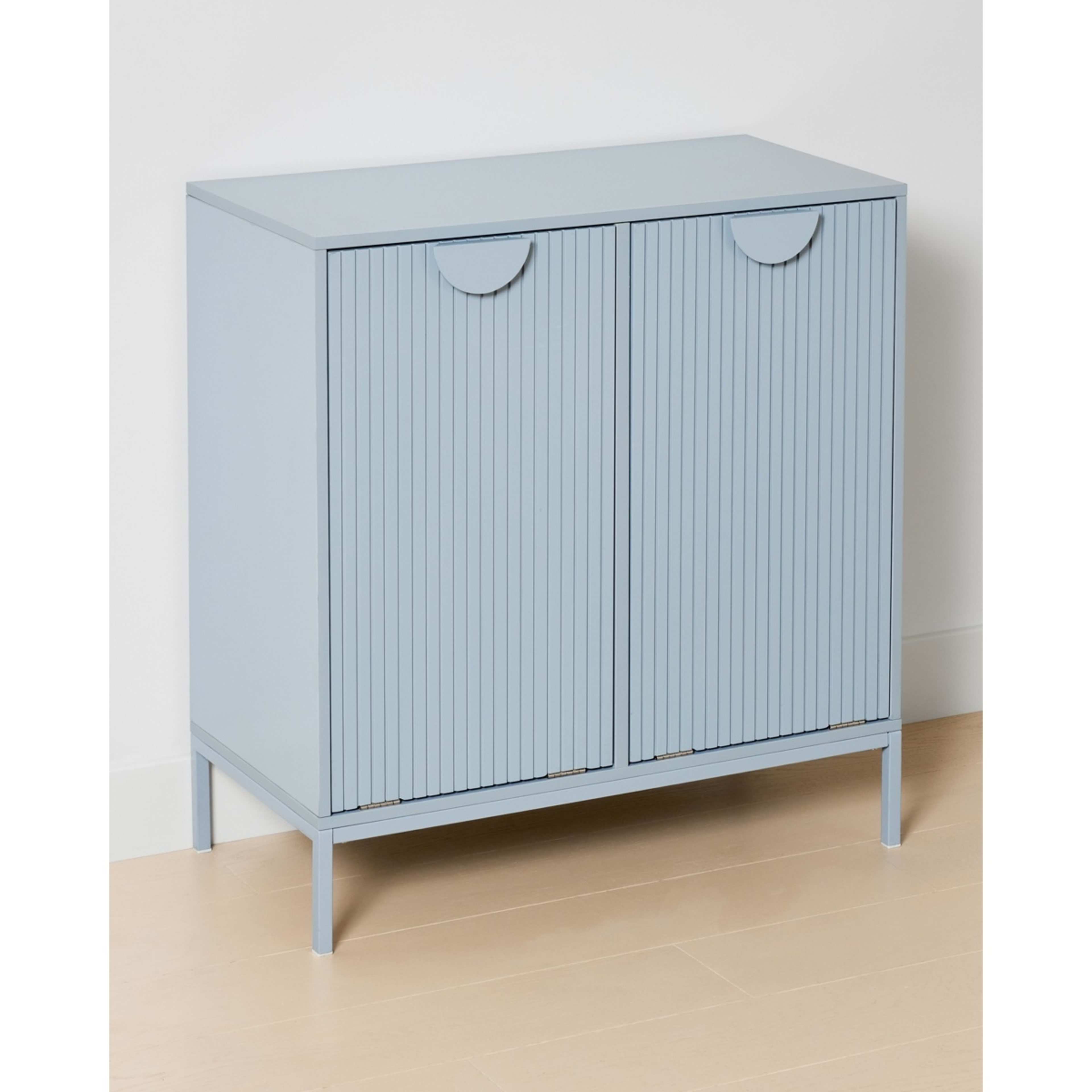 2 Stevie Dual Laundry Hamper - Blue, 2 of 7