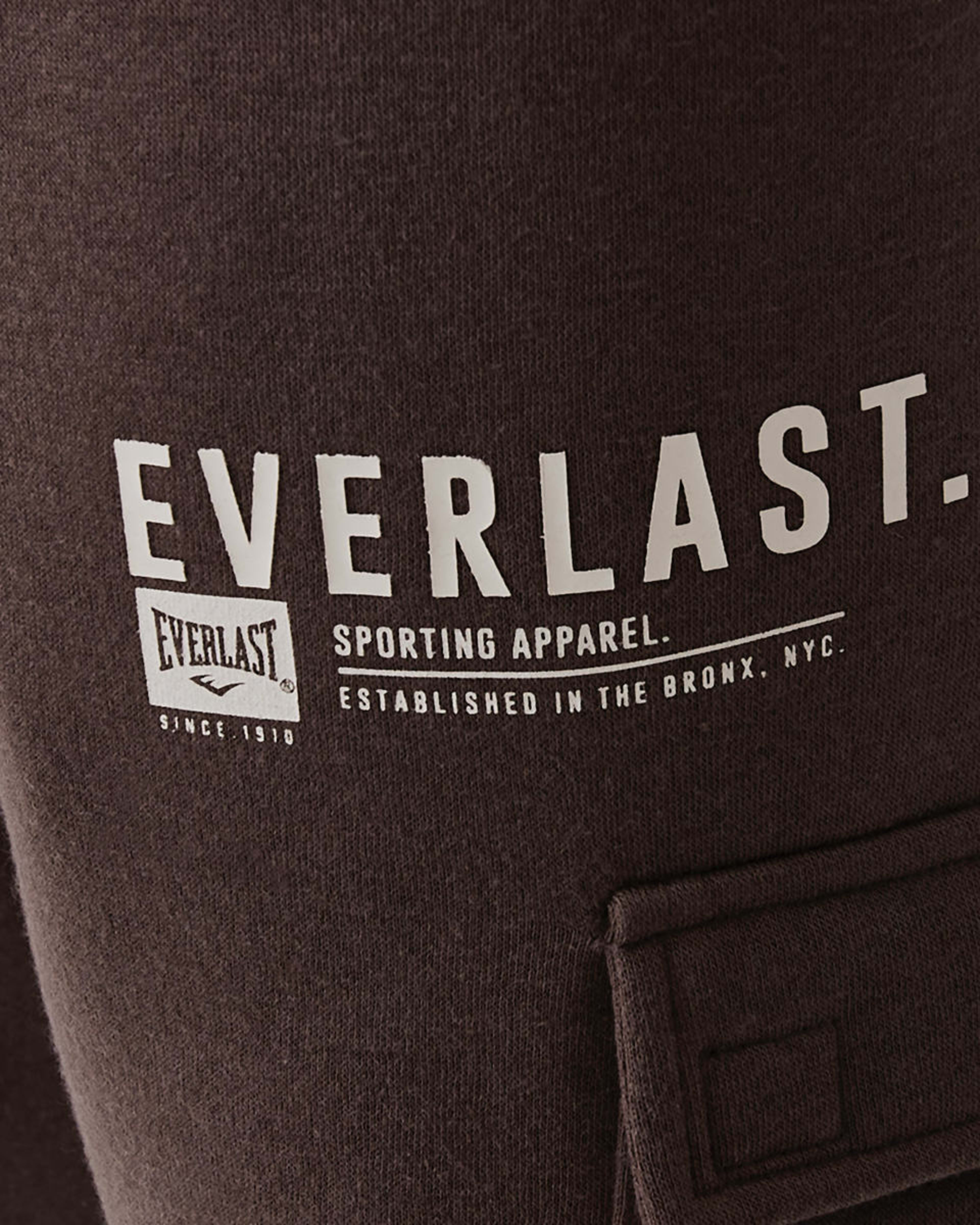 5 Everlast Mens Cargo Trackpants Sepia, 5 of 7