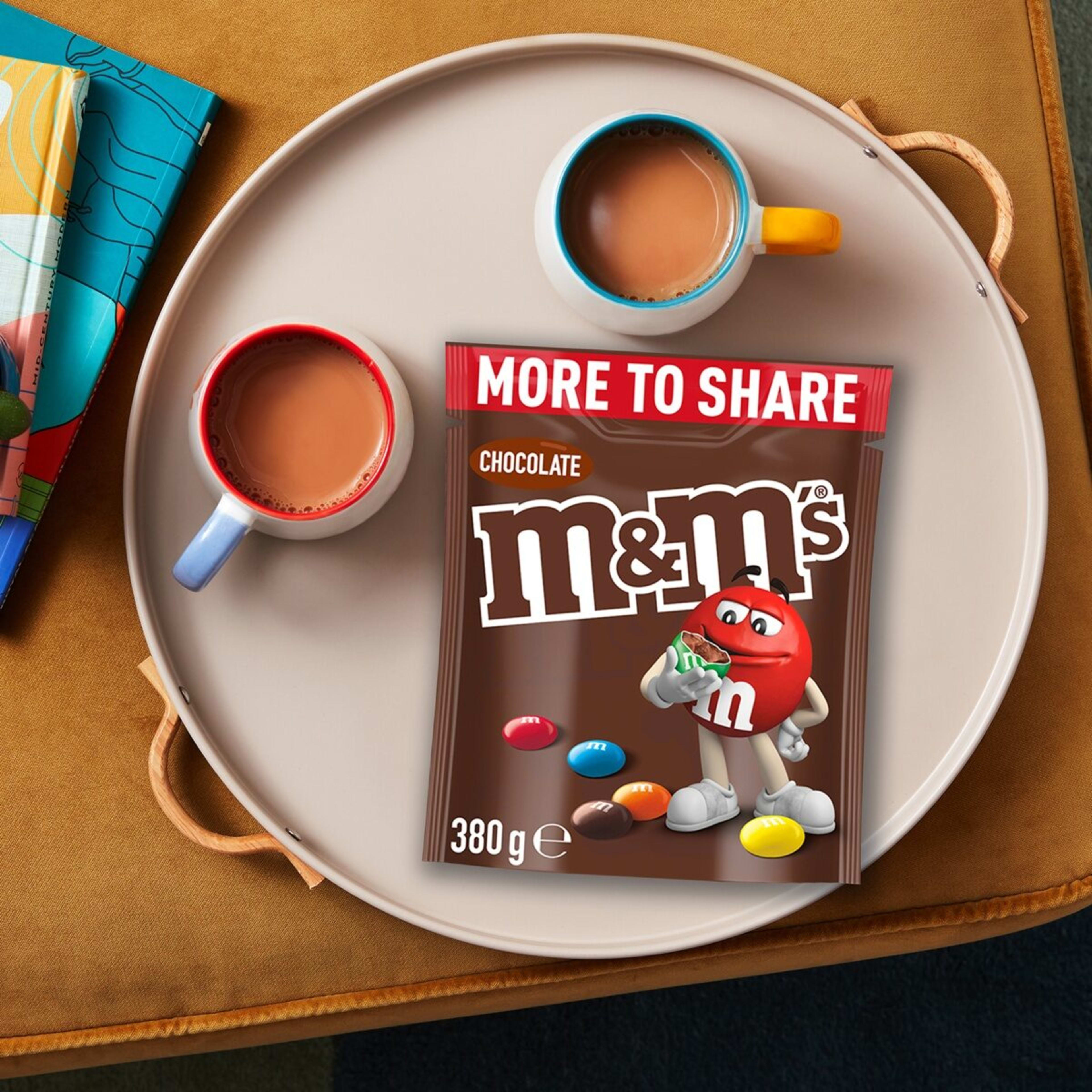 3 M&M’S Milk Chocolate Snack & Share Bag 380g, 3 of 7