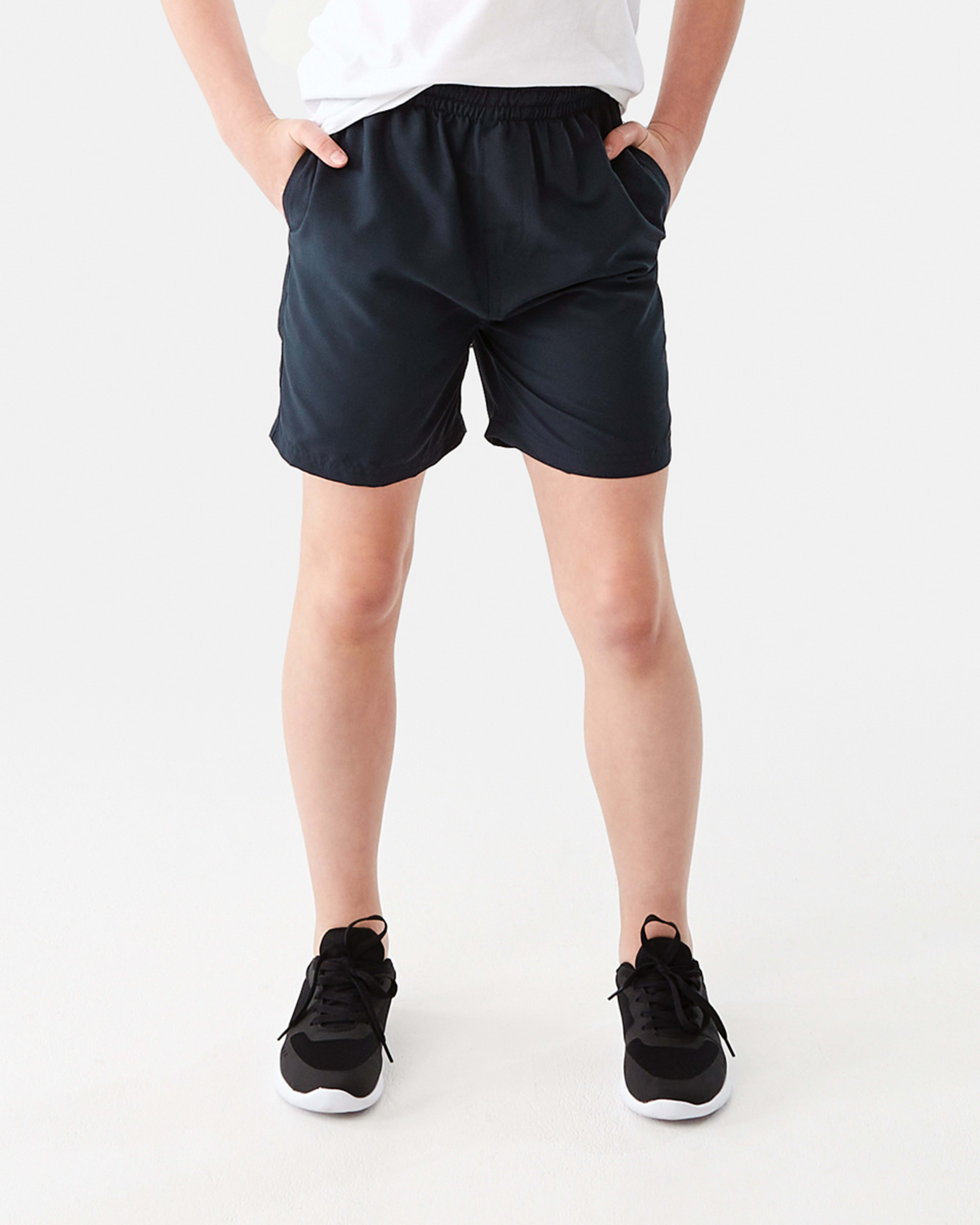 1 School Microfibre Shorts Dk Saphir
