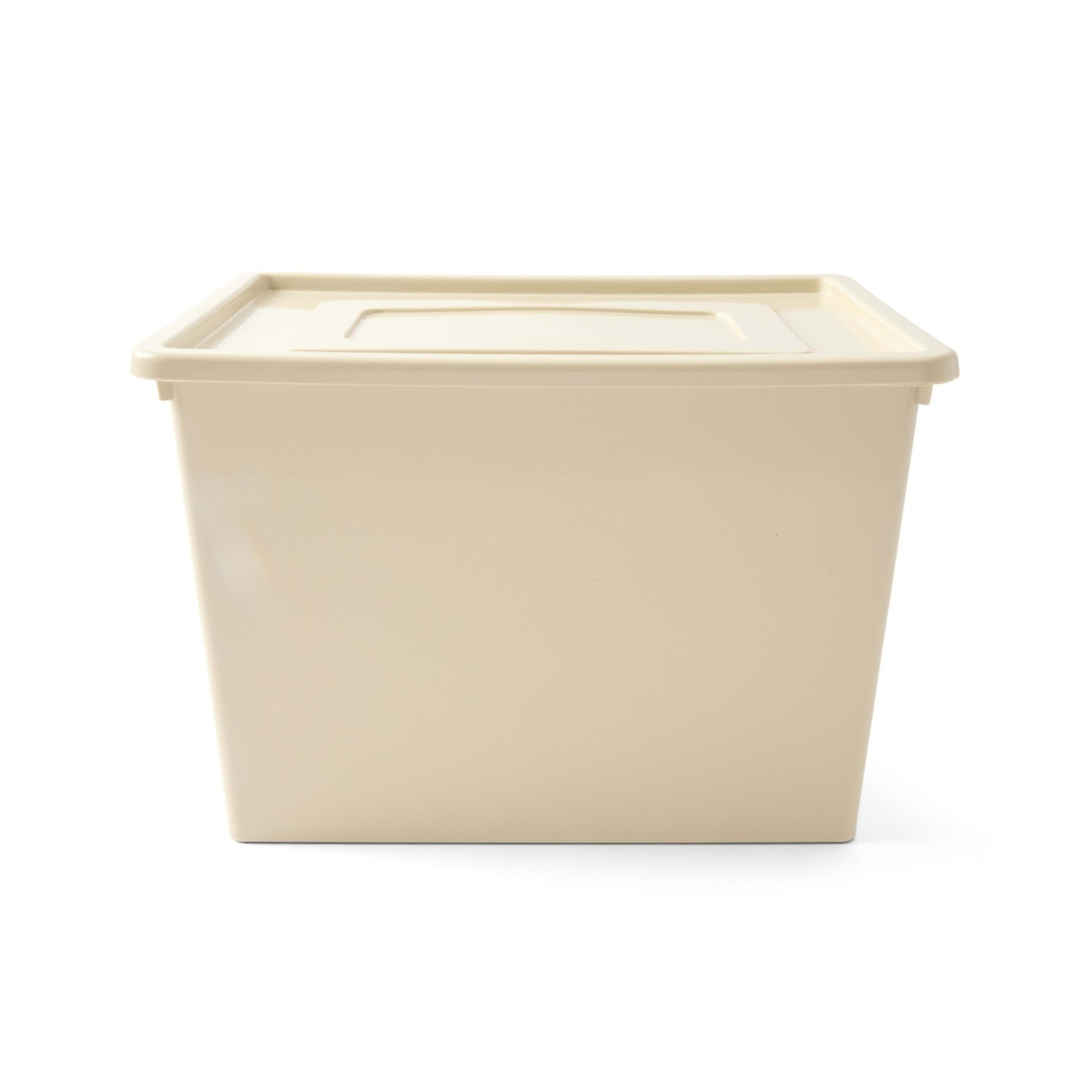 5 3 Pack 20L Storage Boxes - Beige, 5 of 10