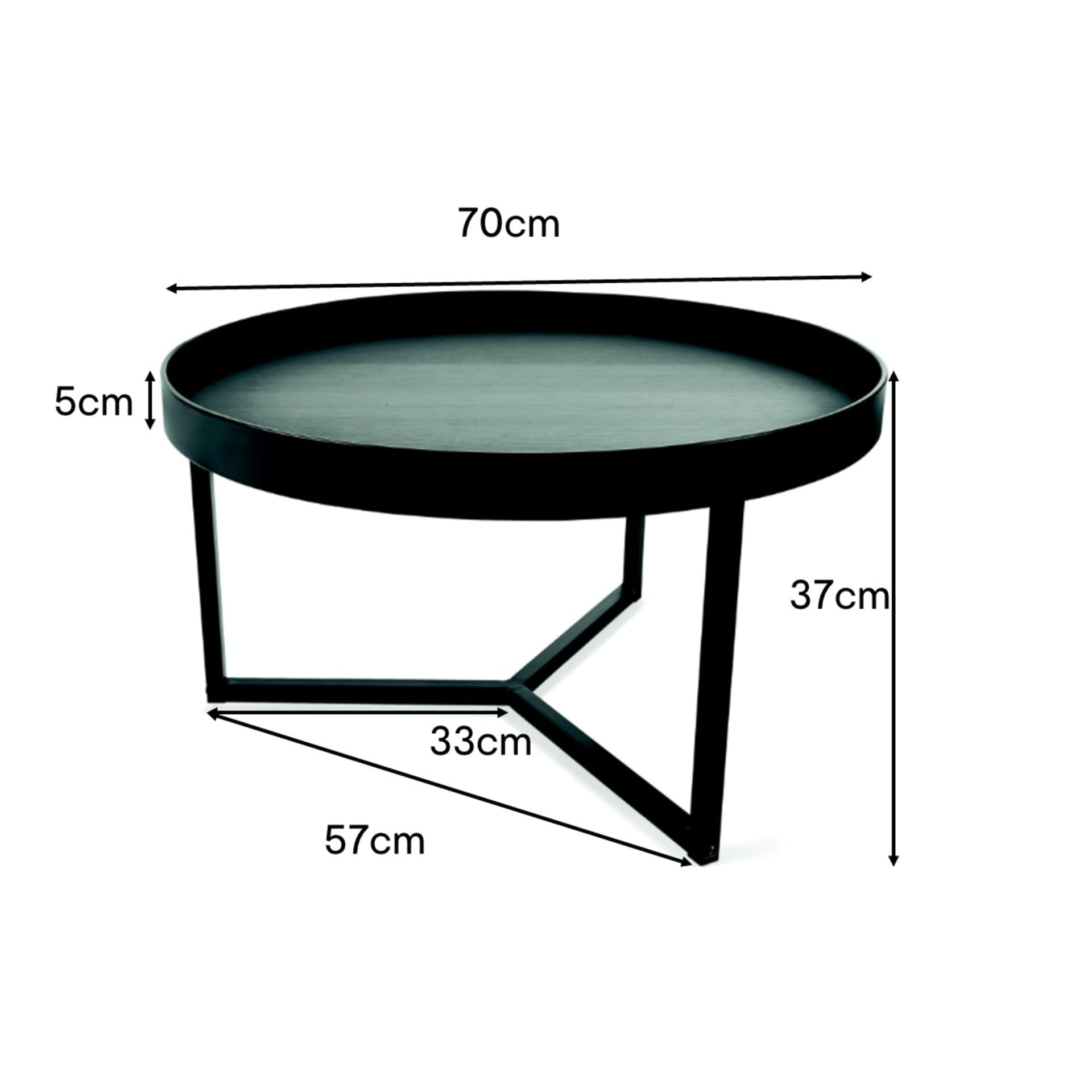 Noir Coffee Table - Kmart