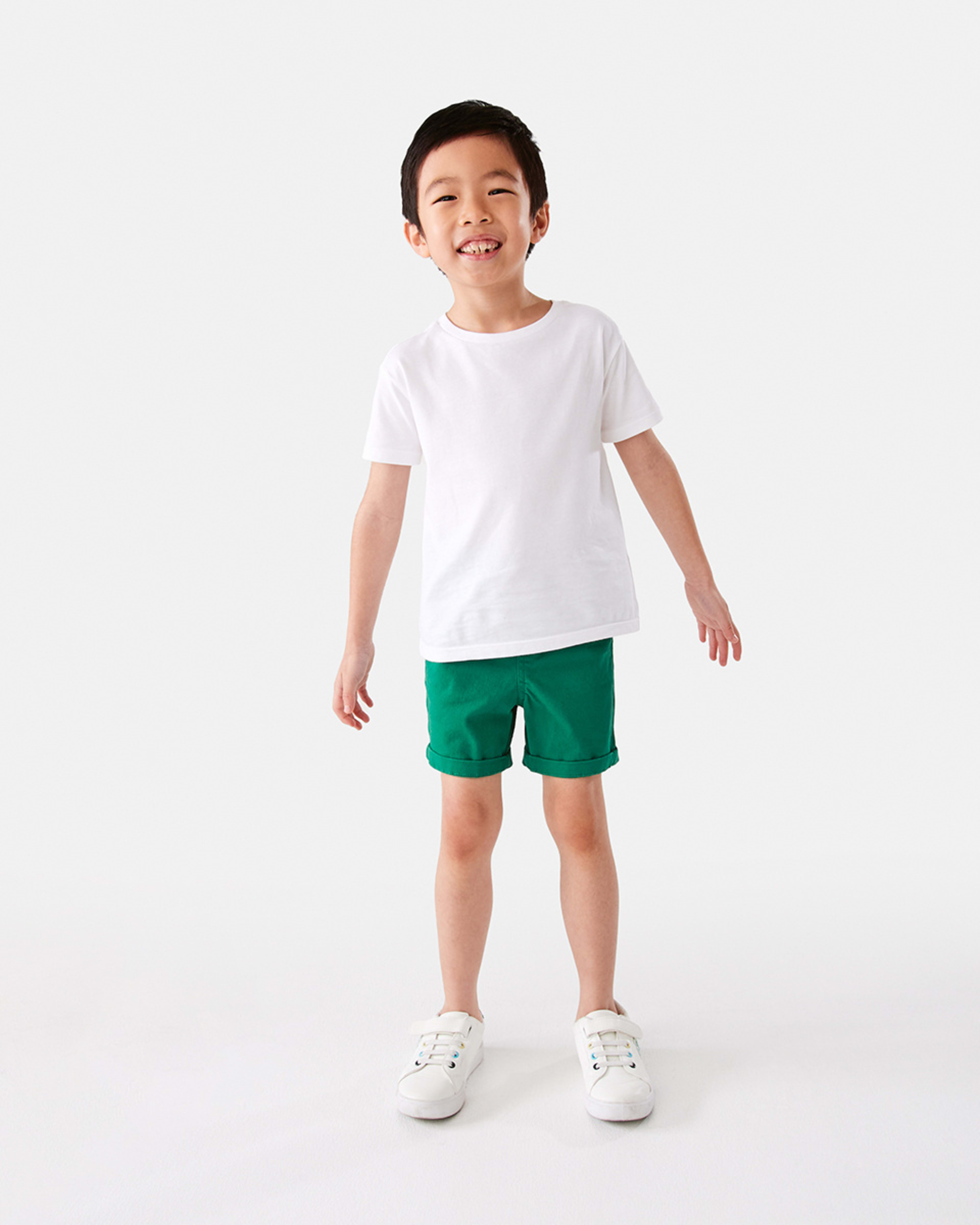 6 Pull On Chino Shorts Shdy Green, 6 of 9