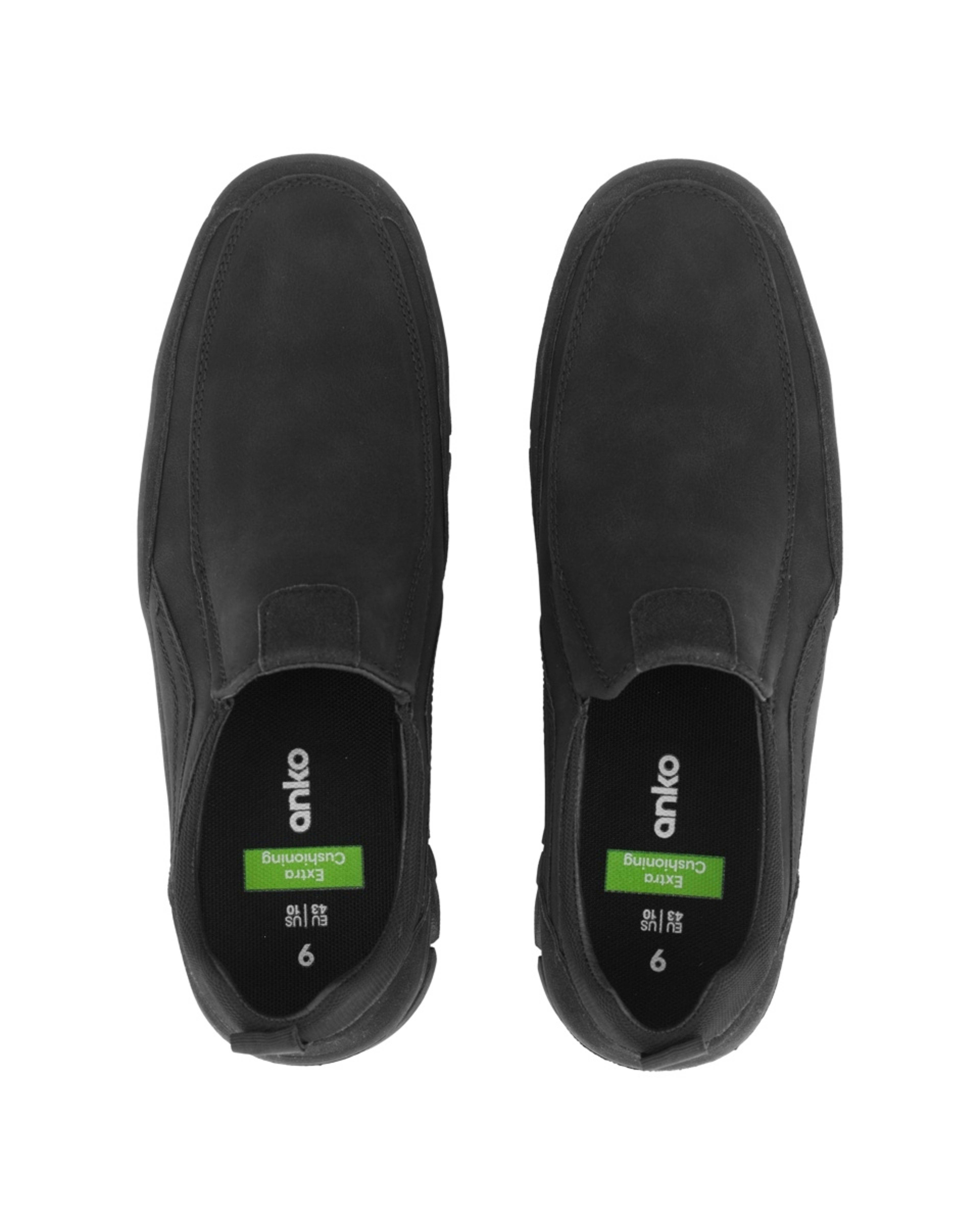 2 Casual Slip-On Shoes Black, 2 of 5