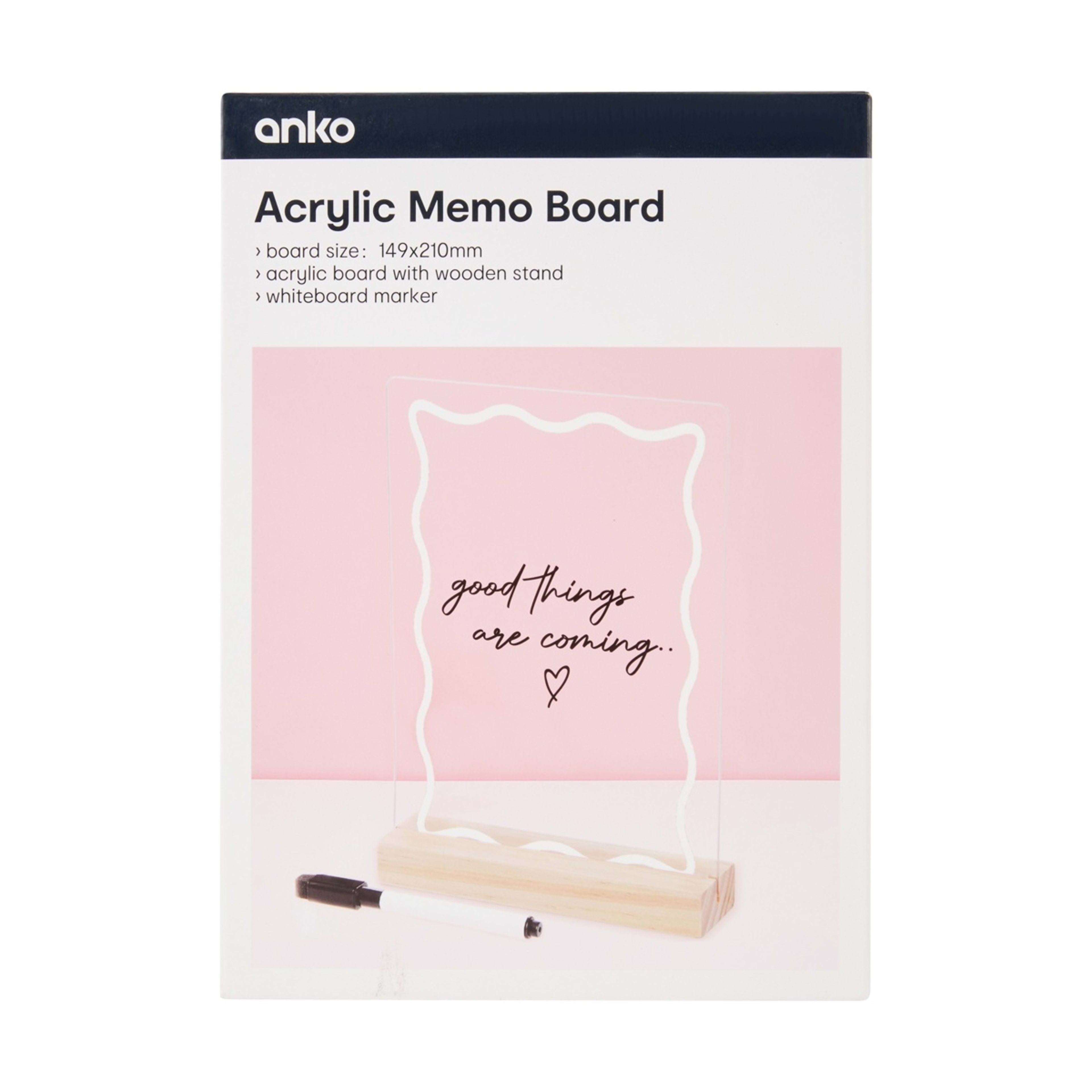 5 Acrylic Memo Board, 5 of 5