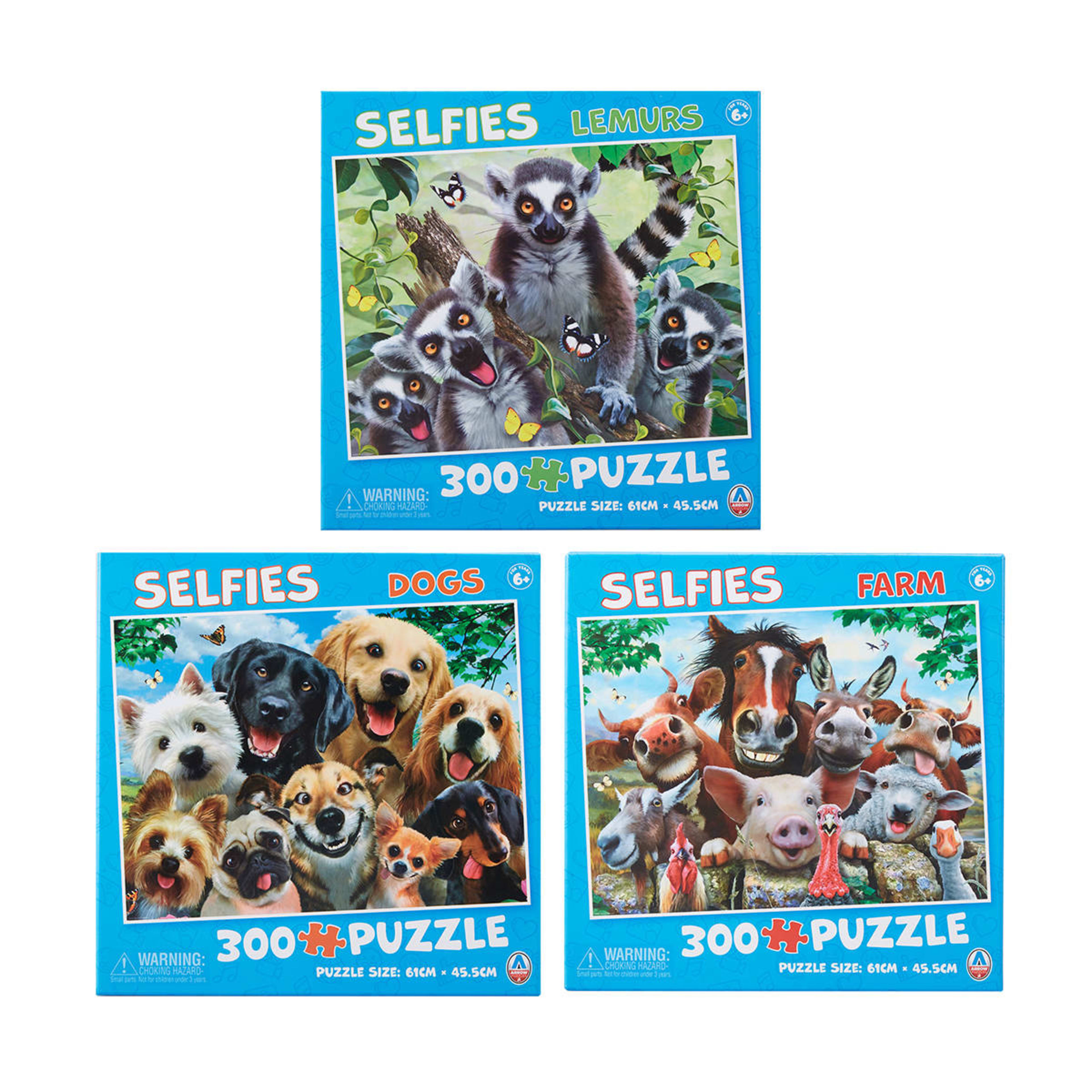 300 Piece Selfies Puzzle Assorted Kmart