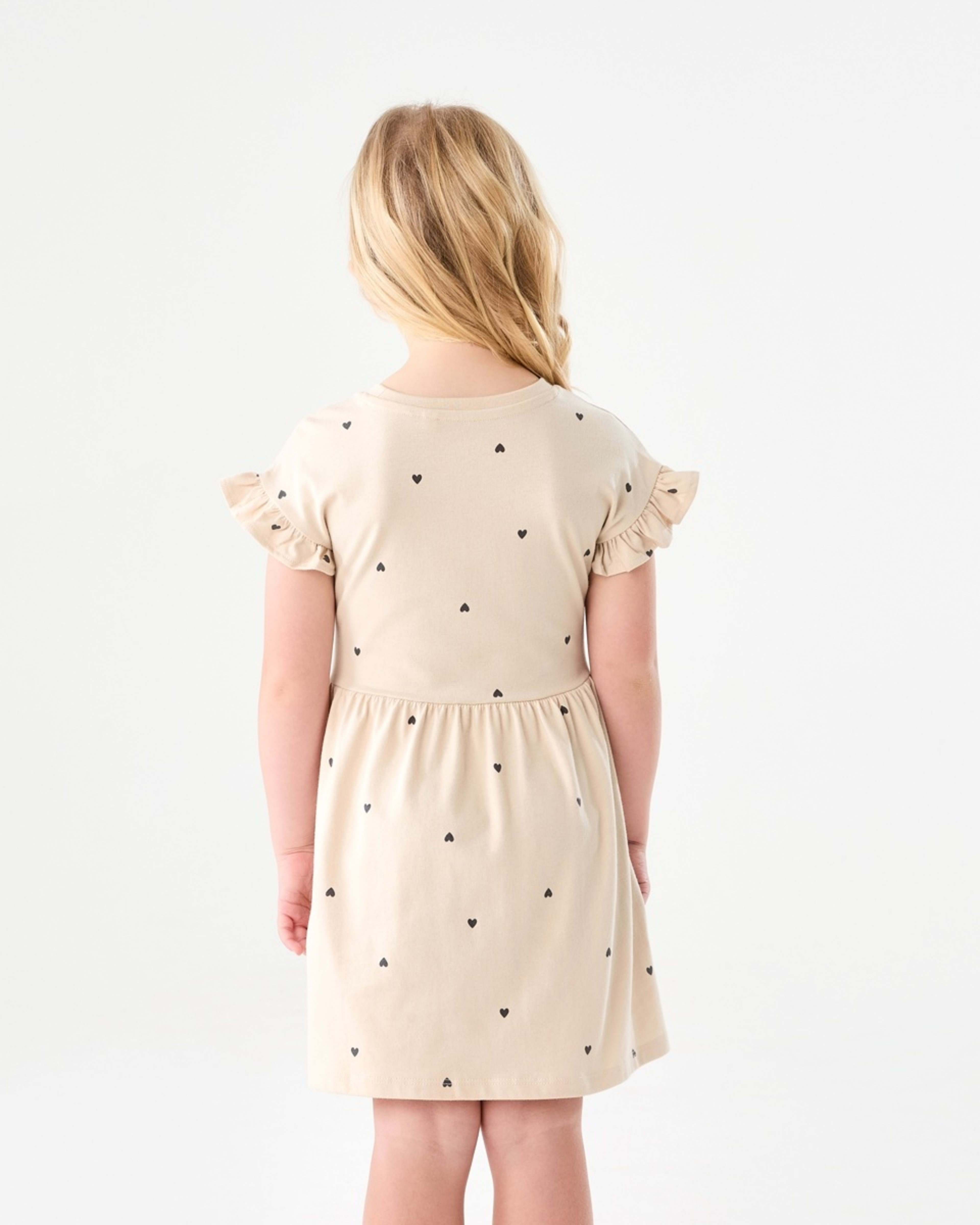2 Jersey Dress Bge Hearts, 2 of 7