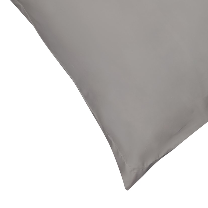 250 Thread Count Cotton Rich European Pillowcase Grey Kmart