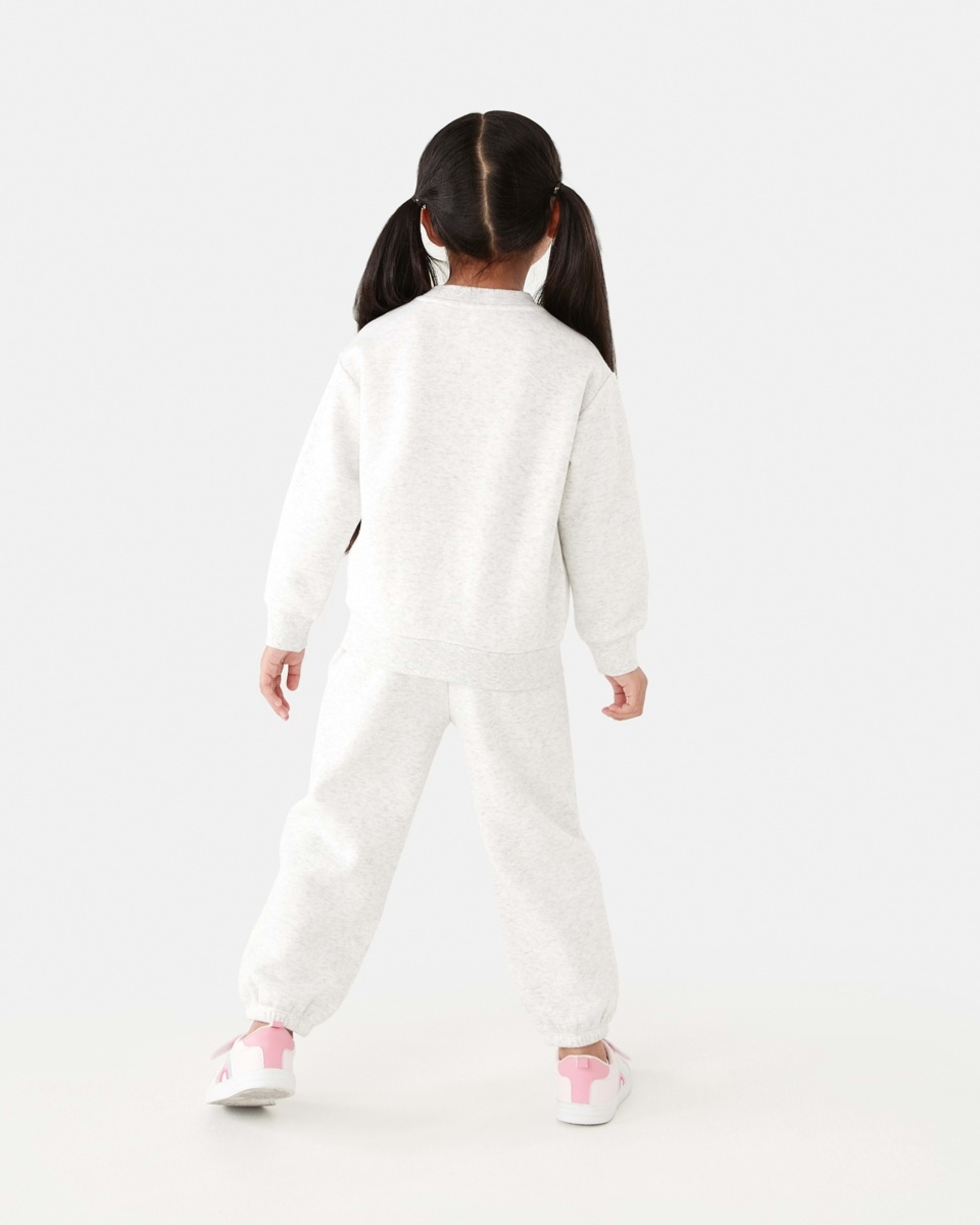 6 Crew Neck Sweater Wht Marle, 6 of 8