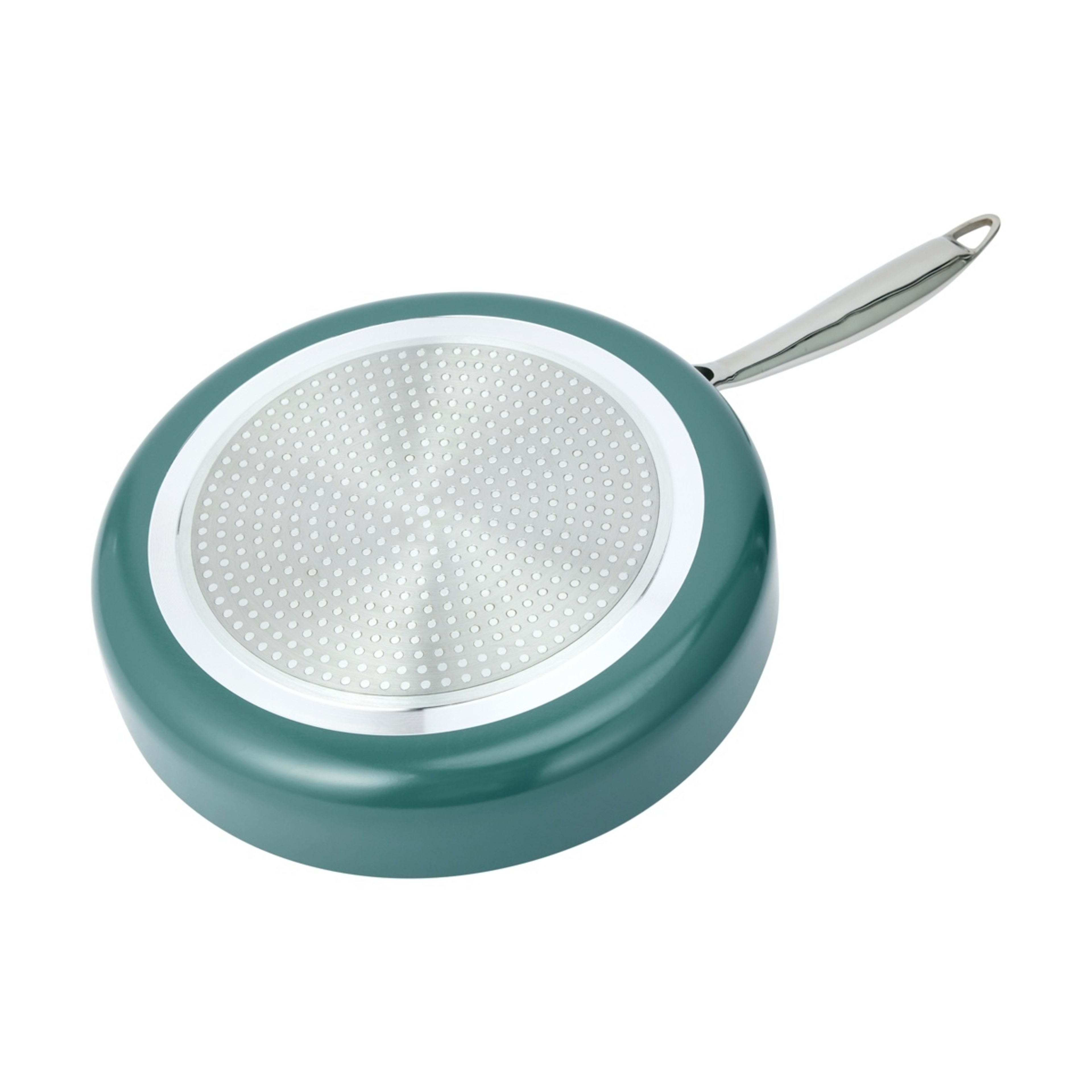 5 28cm Green Ceramic Non-Stick Frypan, 5 of 7