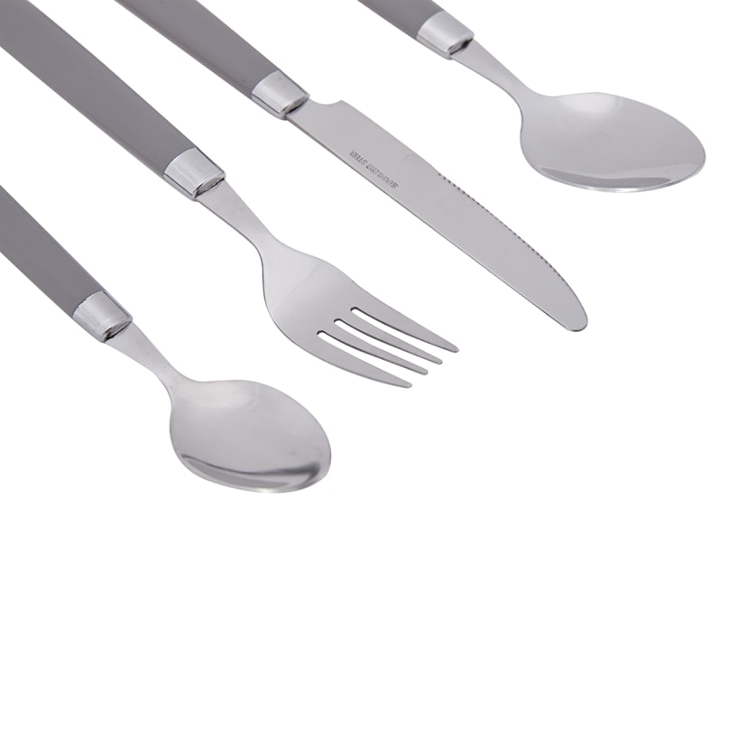 16 Piece Camp Cutlery with Pouch - Kmart