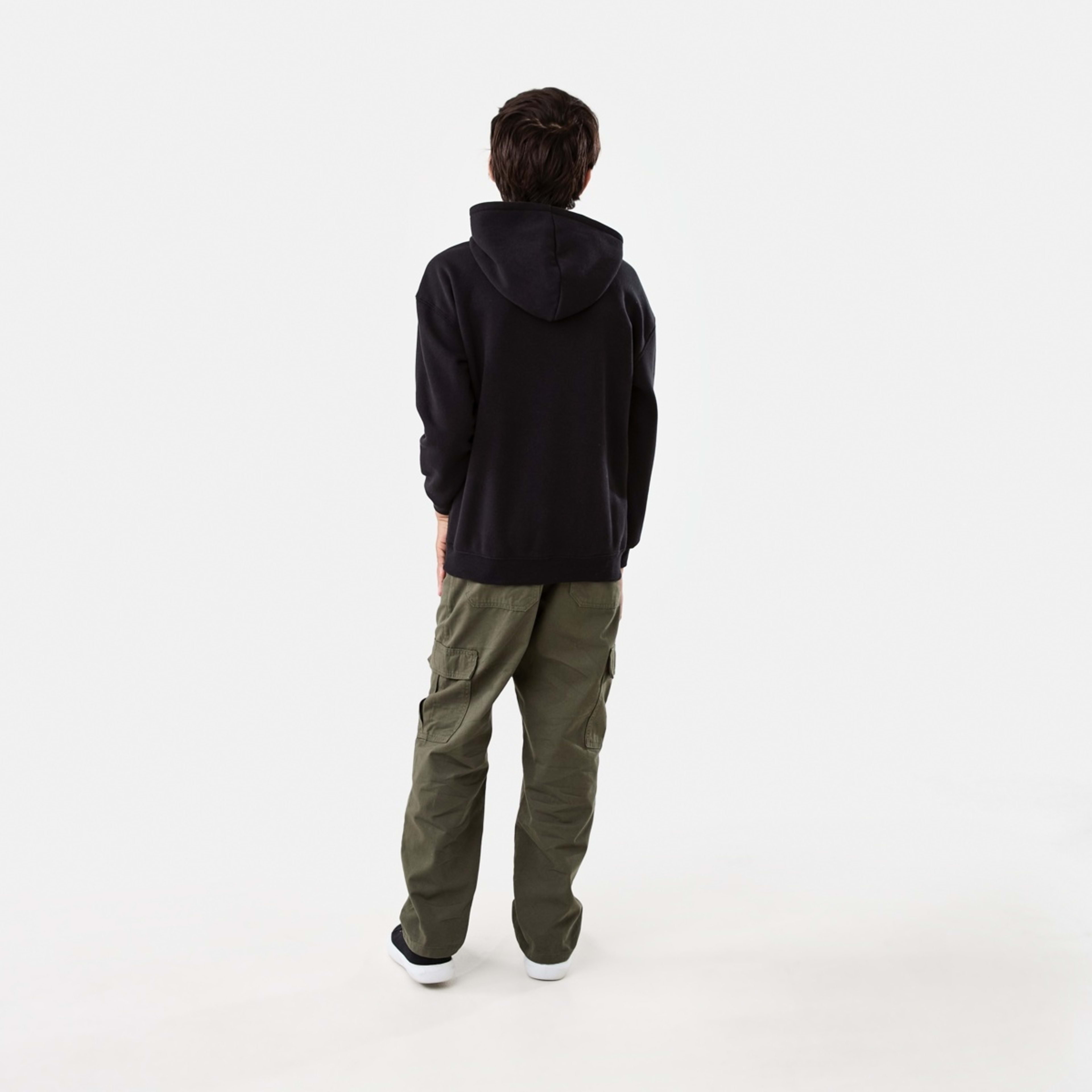 7 Print Pullover Hoodie With Pocket Next Level, 7 of 9