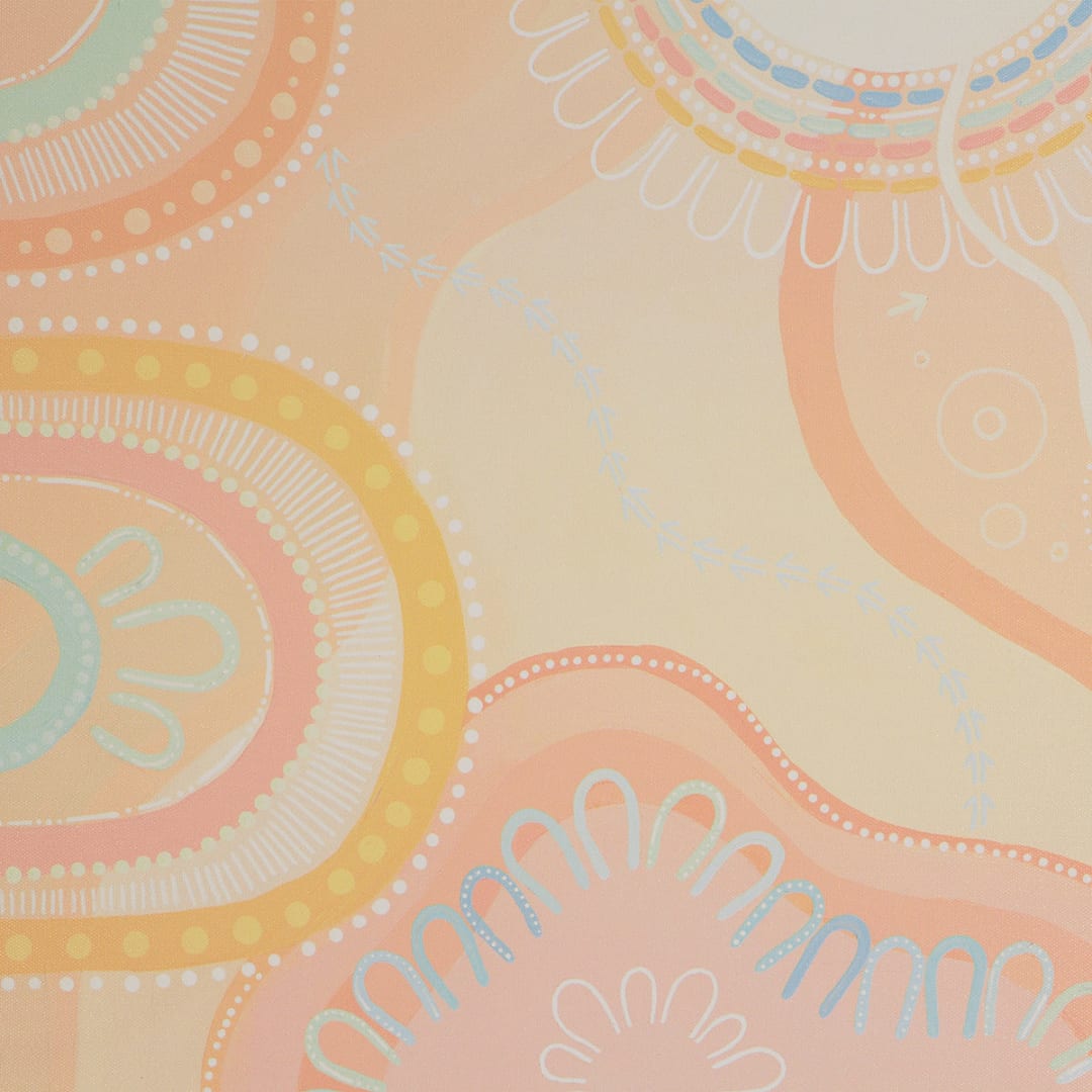 Connections Framed Canvas Kmart