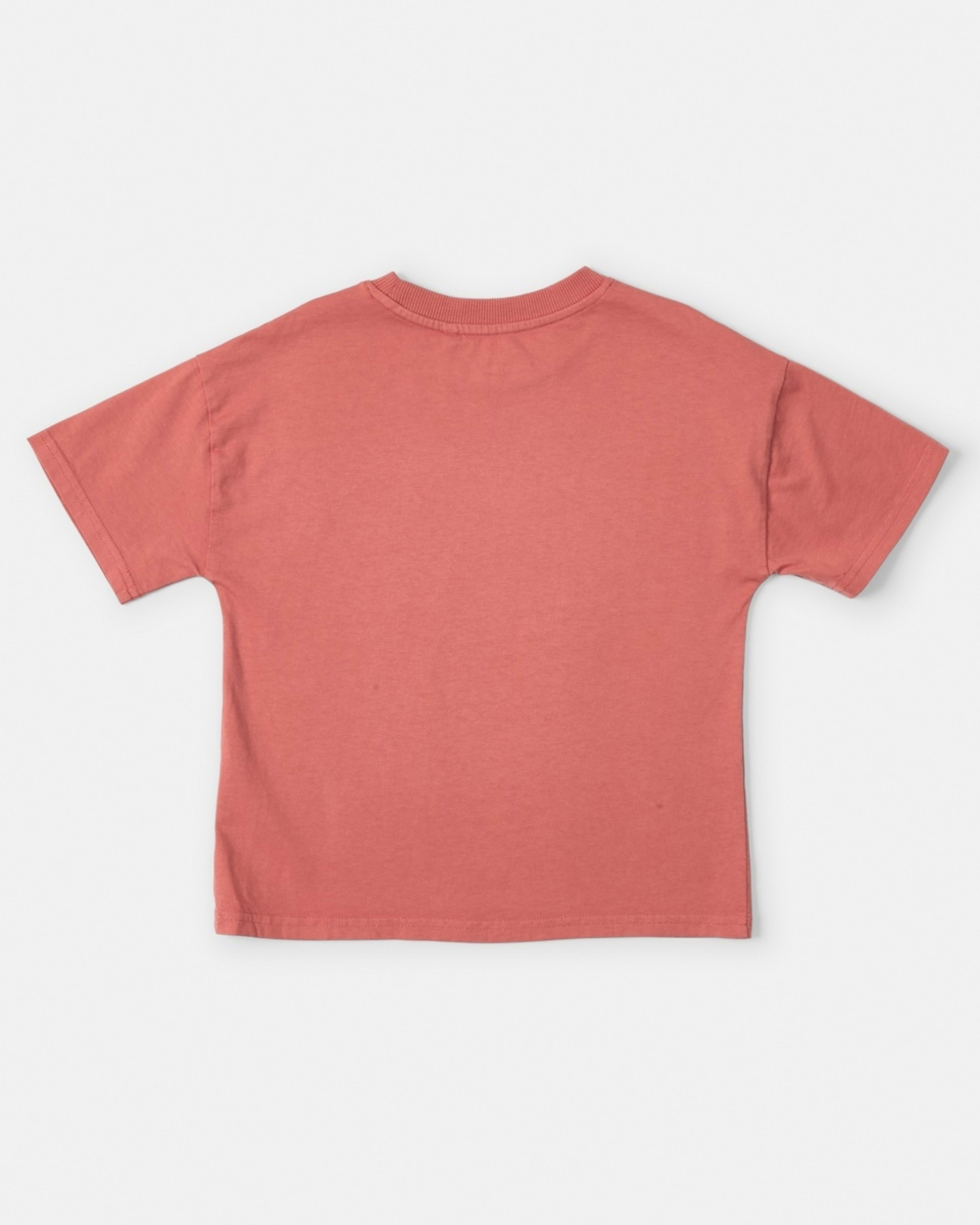 8 Oversized Washed T-shirt Washd Red, 8 of 8