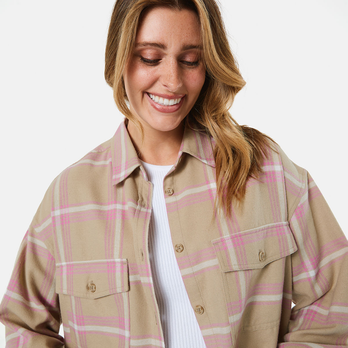 Brushed Check Shirt Kmart