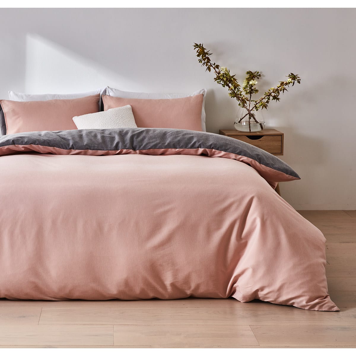 thin stripe duvet cover