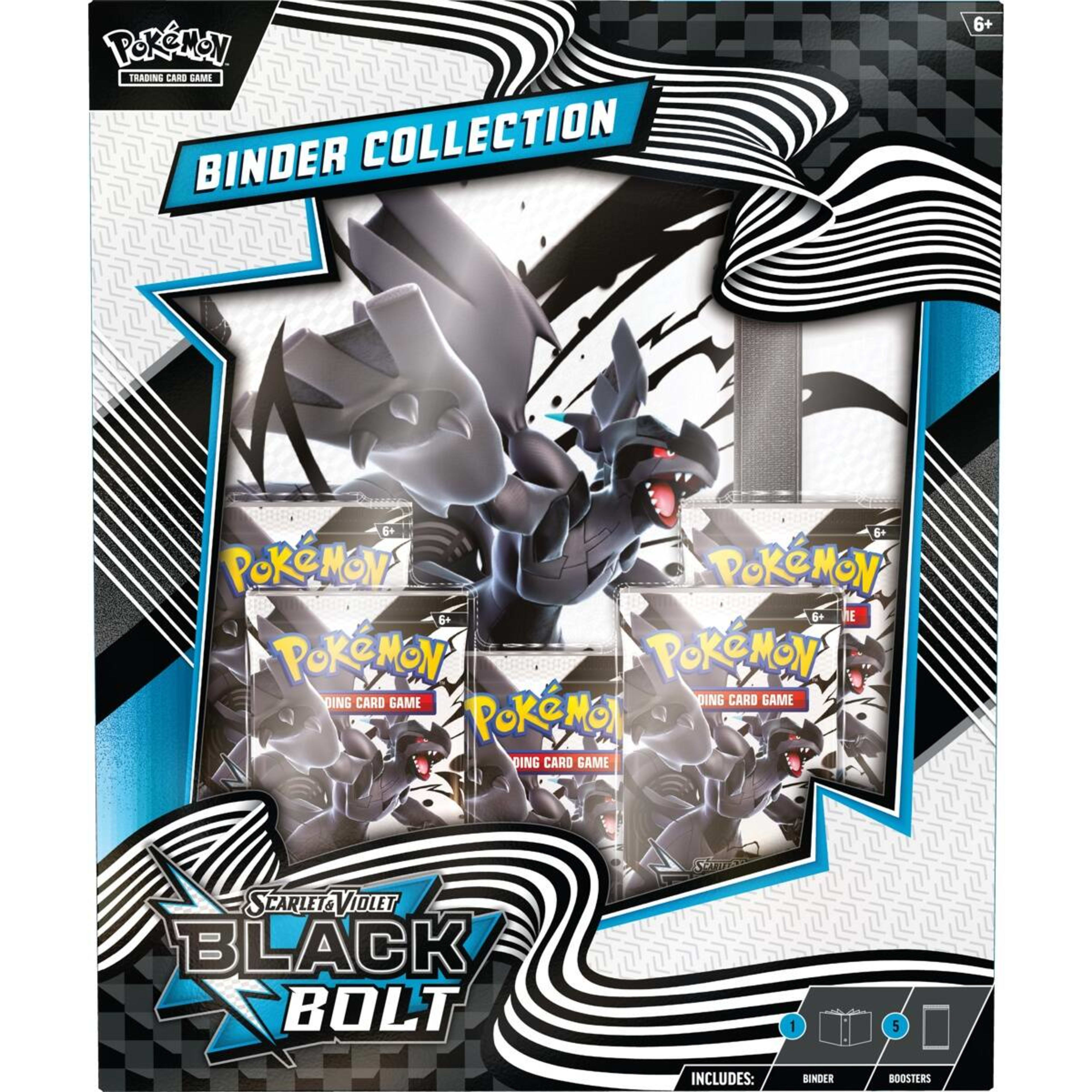 2 Pokemon Trading Card Game: Scarlet and Violet Black Bolt Binder Collection, 2 of 5
