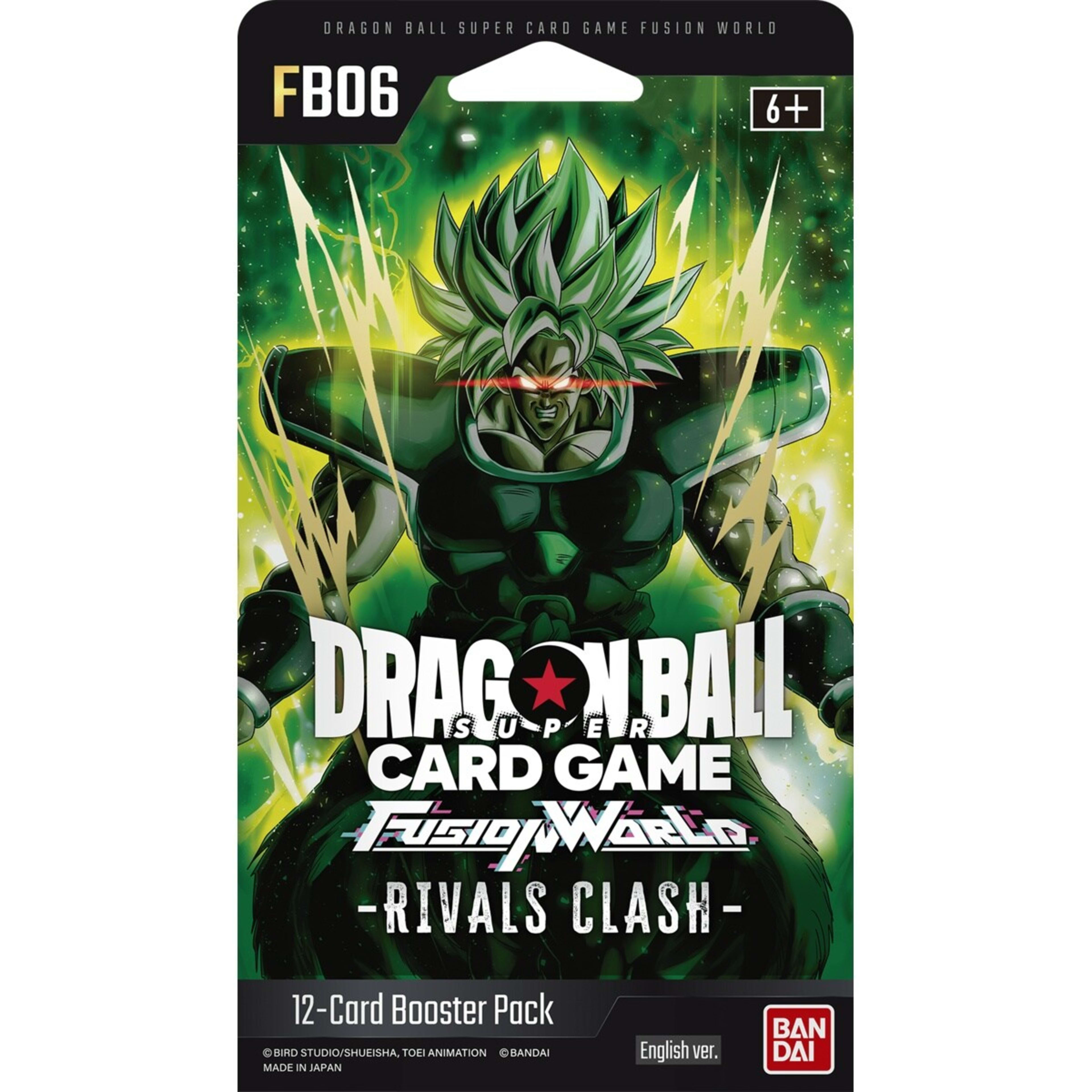 1 Dragon Ball Super Card Game: FB06 Fusion World Rivals Clash Booster Pack