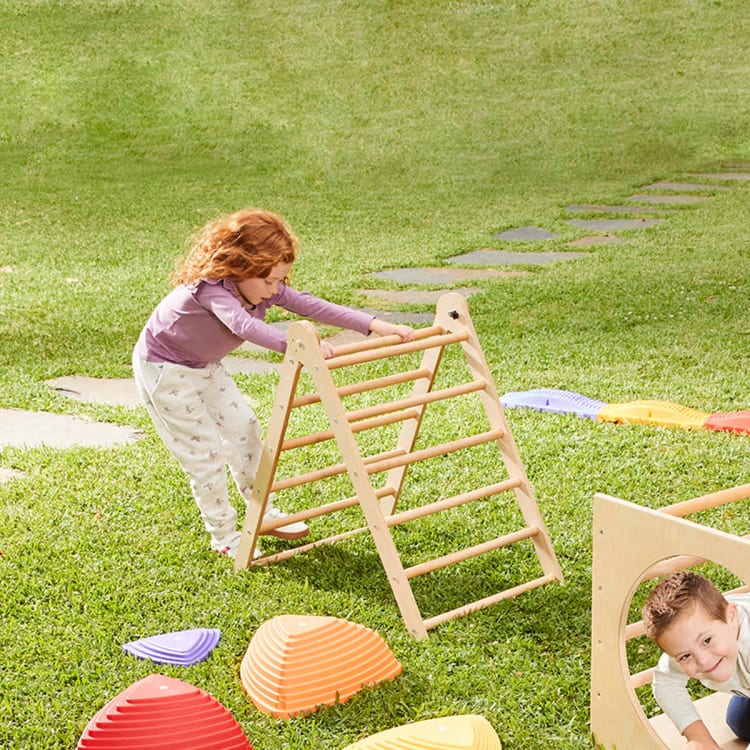 Wooden Climbing Frame Kmart