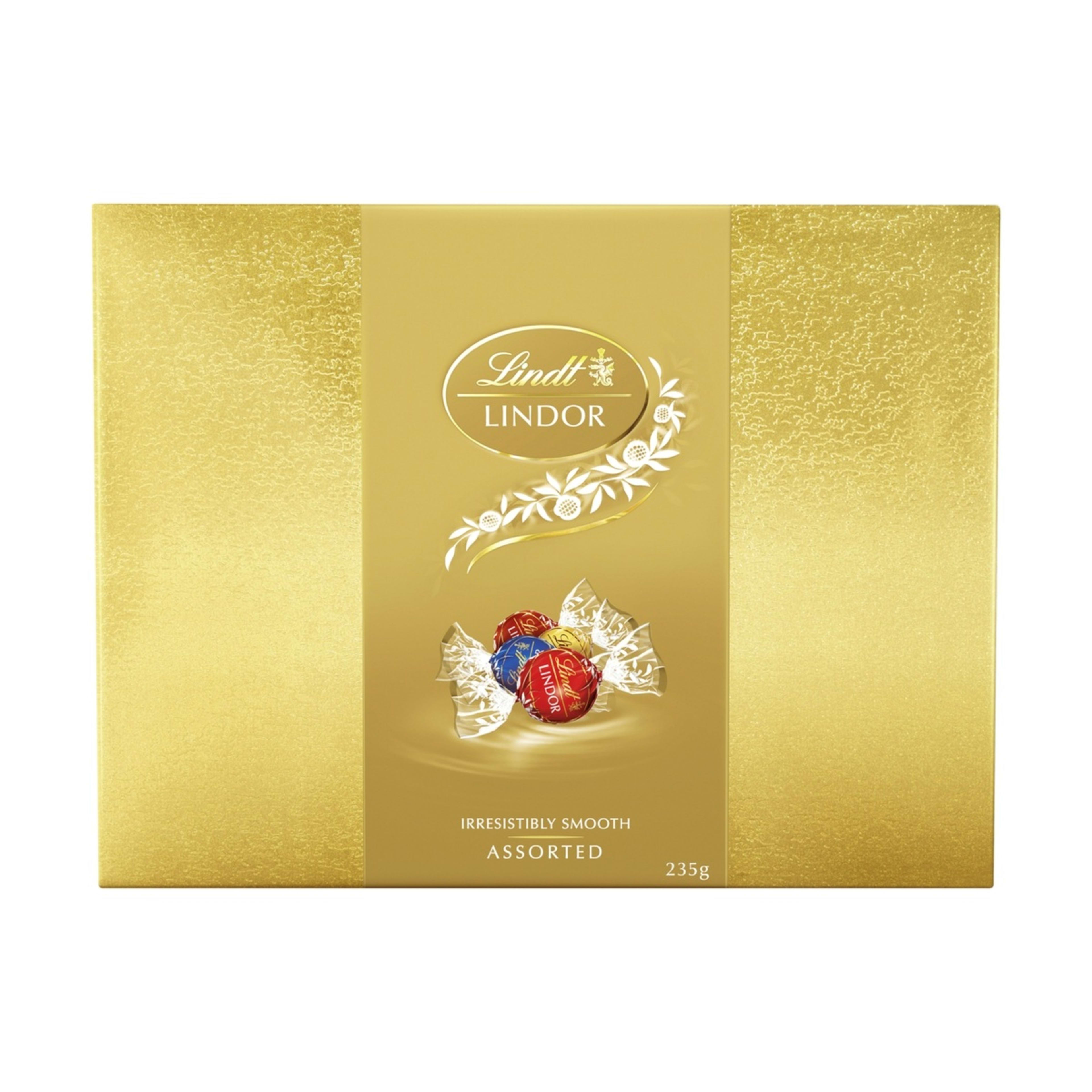Lindt LINDOR Assorted Chocolate Gift Box 235g - Kmart