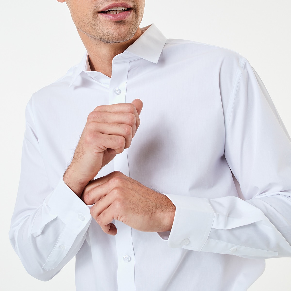 Workwear Long Sleeve Business Shirt - Kmart