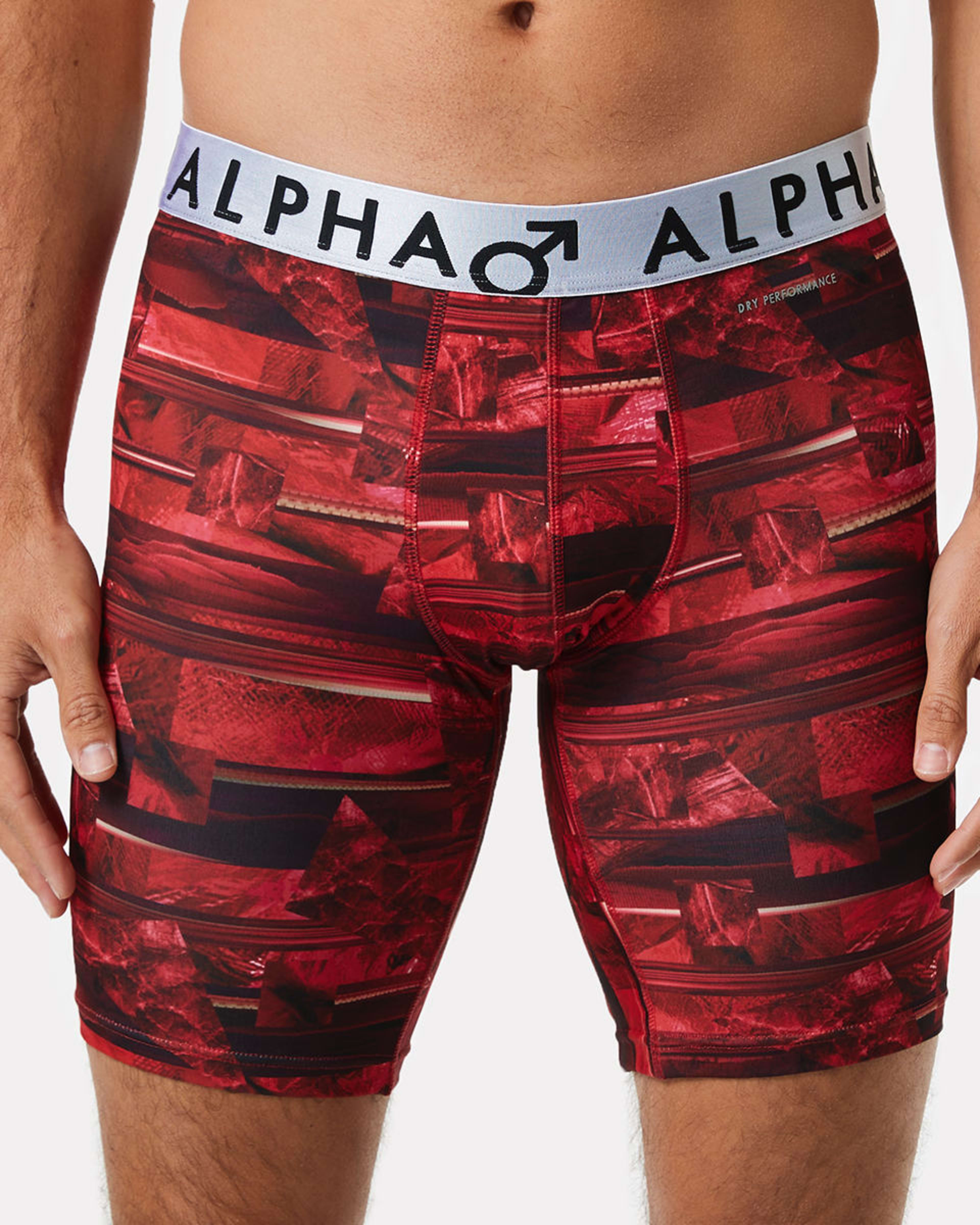 1 Long Sports Trunks Red Chaos, 1 of 5
