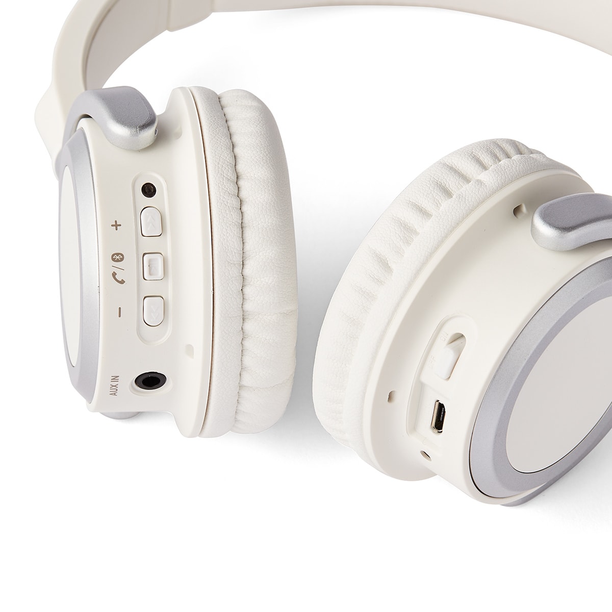Bluetooth OnEar Headphones White Kmart NZ