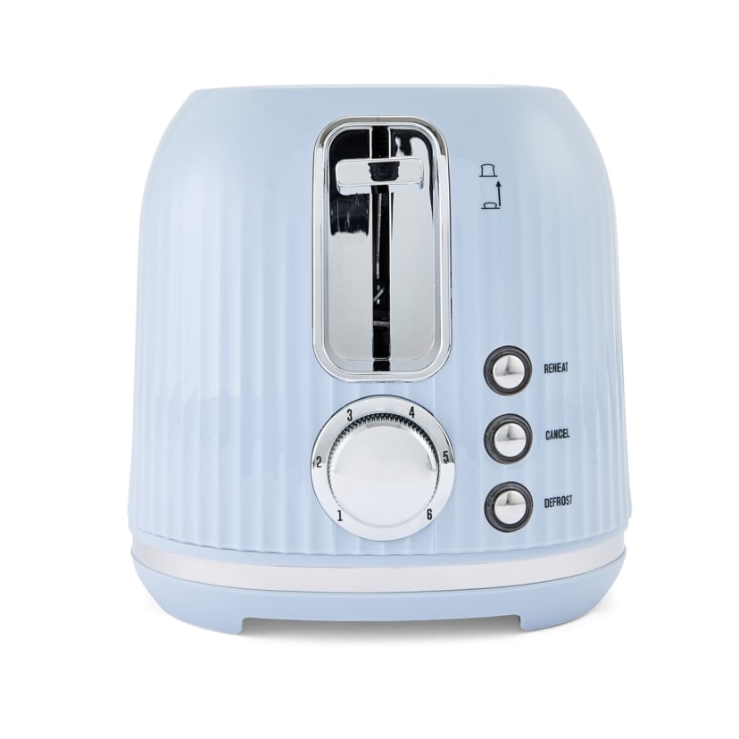 2 Slice Retro Toaster - Blue - Kmart NZ
