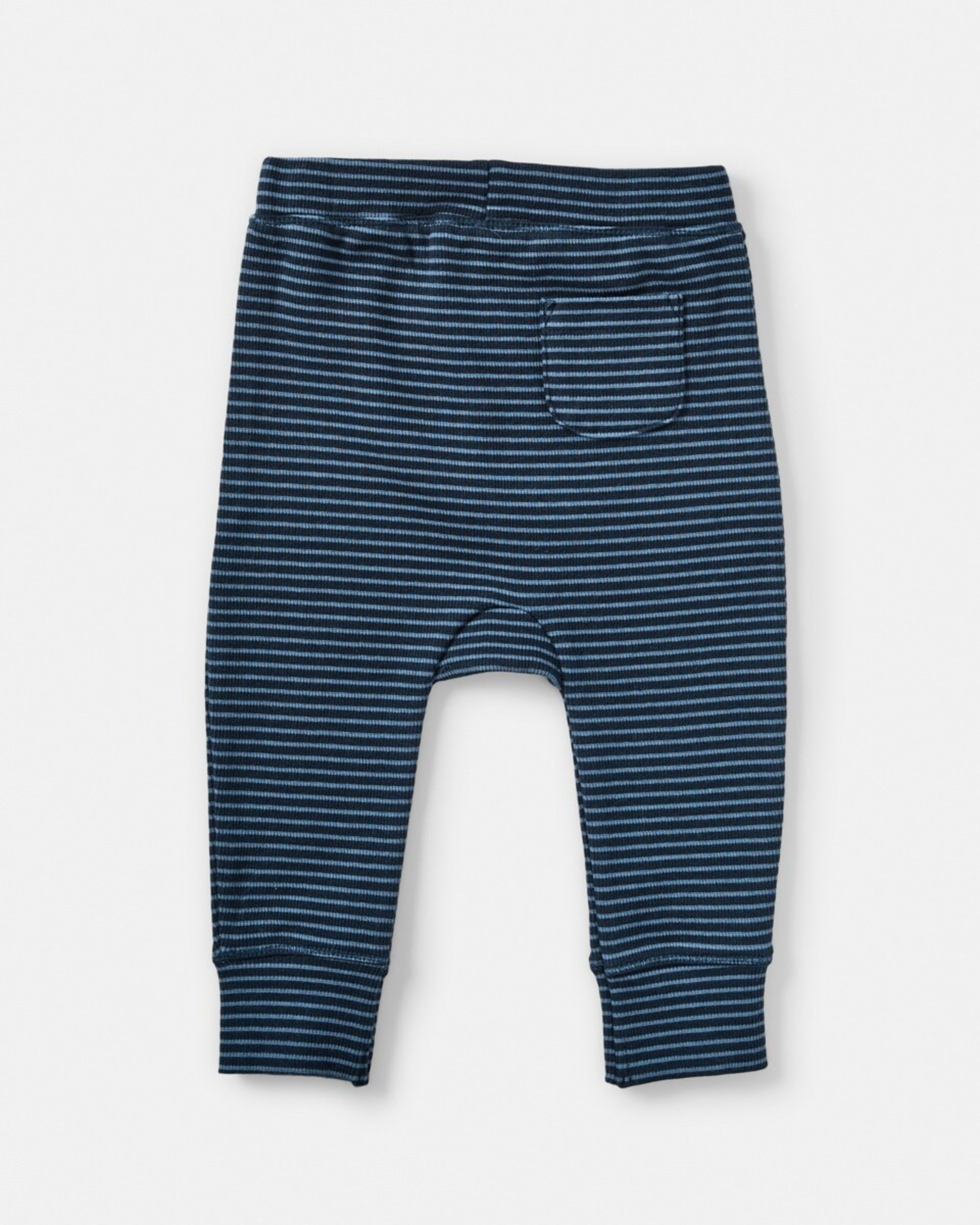 2 Stripe Rib Leggings Nvy Stripe, 2 of 3